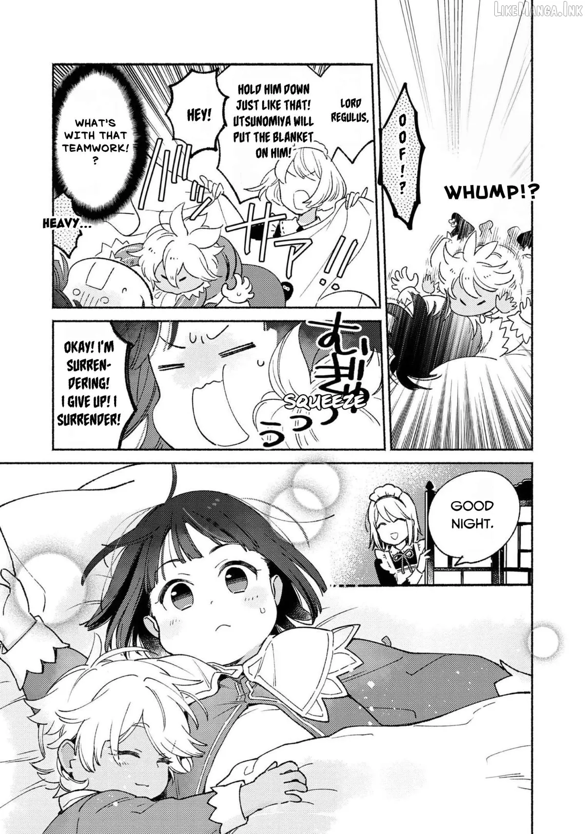 Shiroi Buta Kizoku desu ga Zense no Kioku ga Haeta no de Hiyoko na Otouto Sodatemasu Chapter 9 page 14 - 
