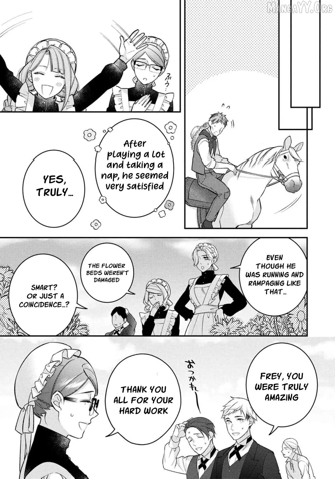 Shiroi Kekkon, Saikou desu.  Shiitagerareta Reijou, Niizuma to Maid wo Kenin-chuu Chapter 13 page 11 - 