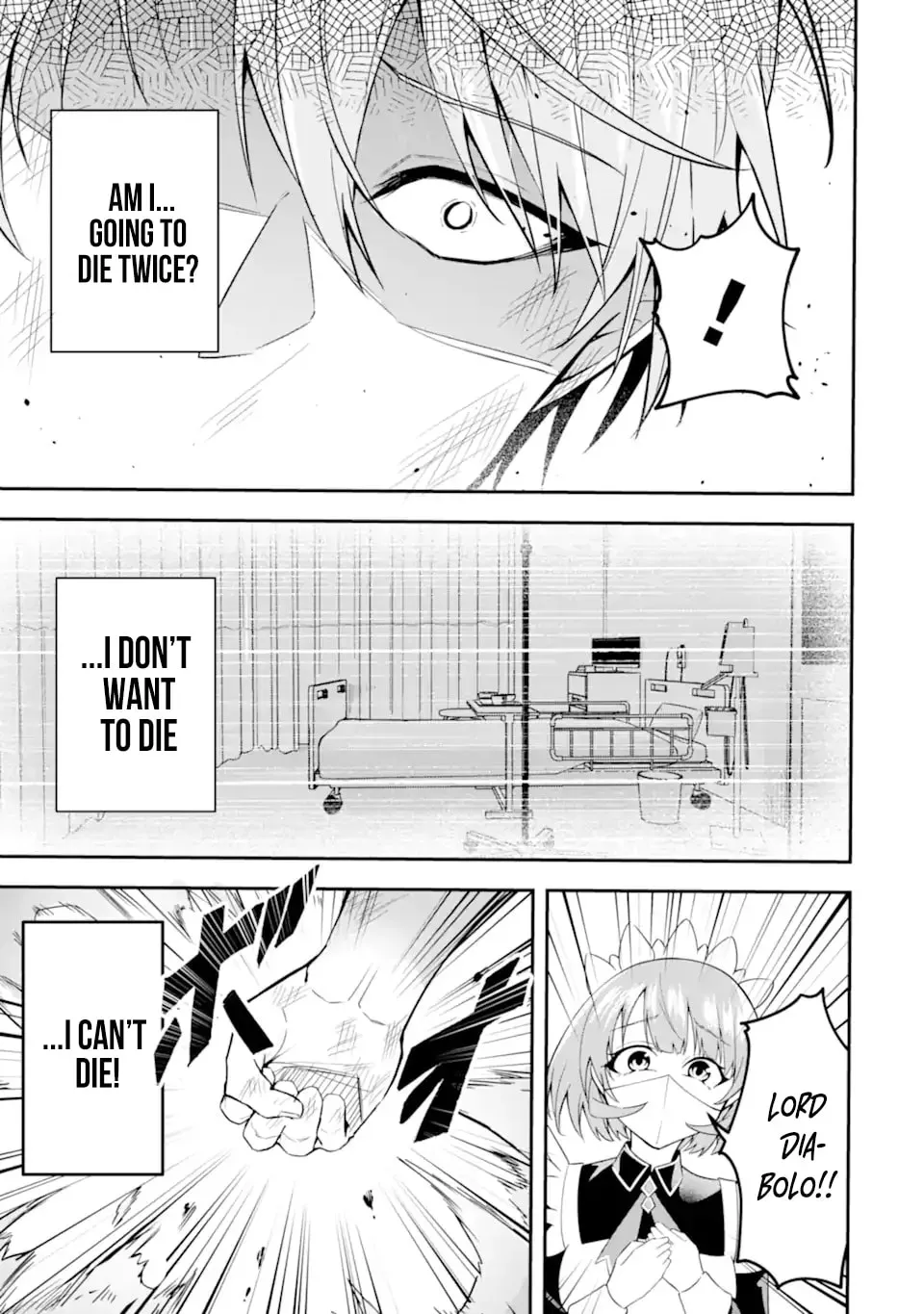 Shokei Flag no Akuyaku Kizoku ni Tensei Shita ga, Shinitakunai no de Yami Mahou o Kiwamete Heroine-tachi o Sukuimasu Chapter 1.2 page 27 - 