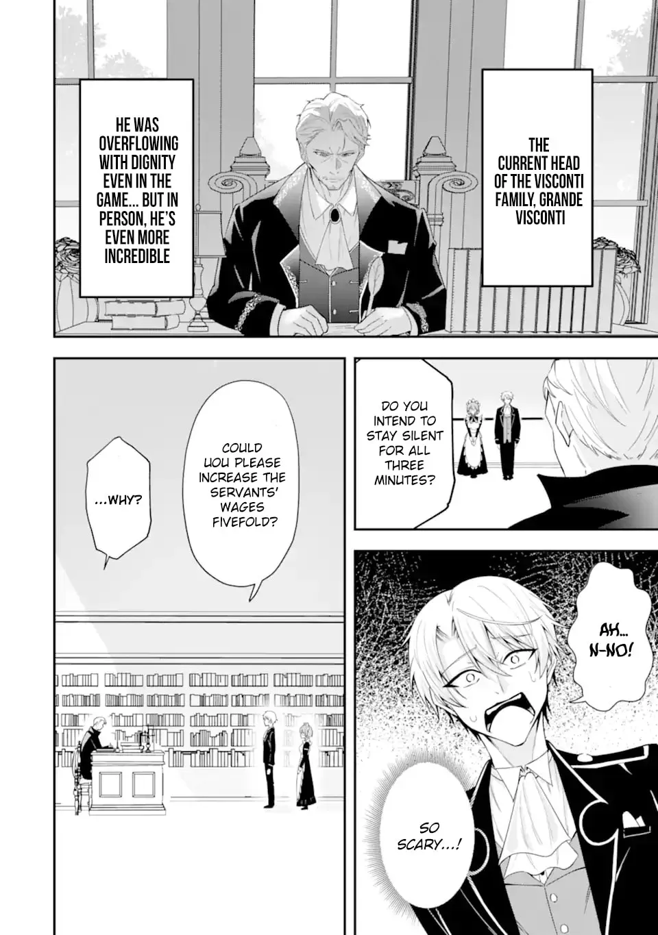 Shokei Flag no Akuyaku Kizoku ni Tensei Shita ga, Shinitakunai no de Yami Mahou o Kiwamete Heroine-tachi o Sukuimasu Chapter 1.2 page 4 - 
