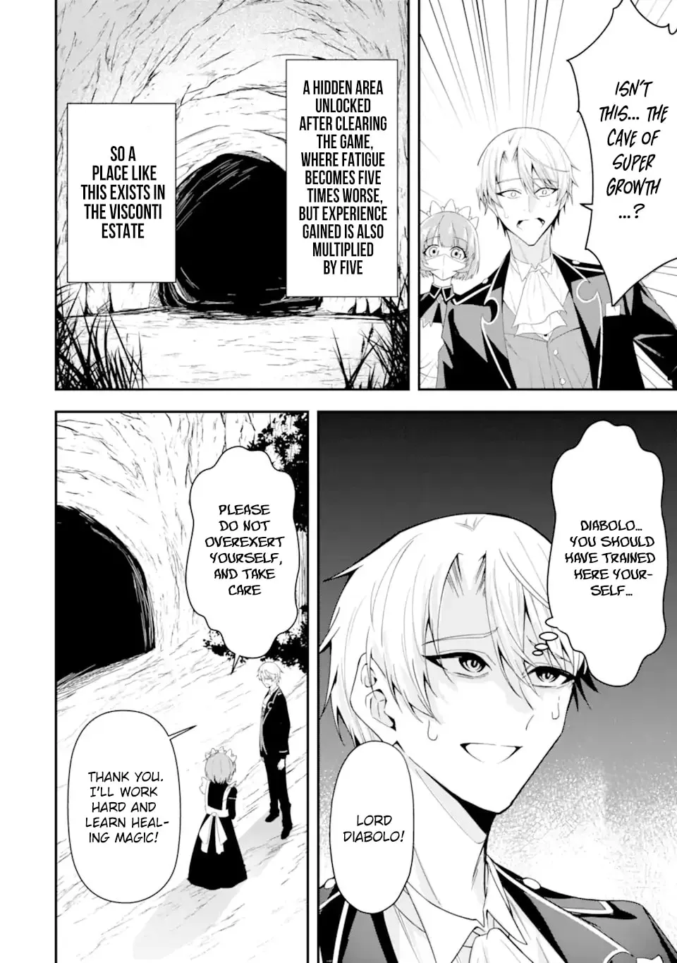 Shokei Flag no Akuyaku Kizoku ni Tensei Shita ga, Shinitakunai no de Yami Mahou o Kiwamete Heroine-tachi o Sukuimasu Chapter 1.2 page 10 - 