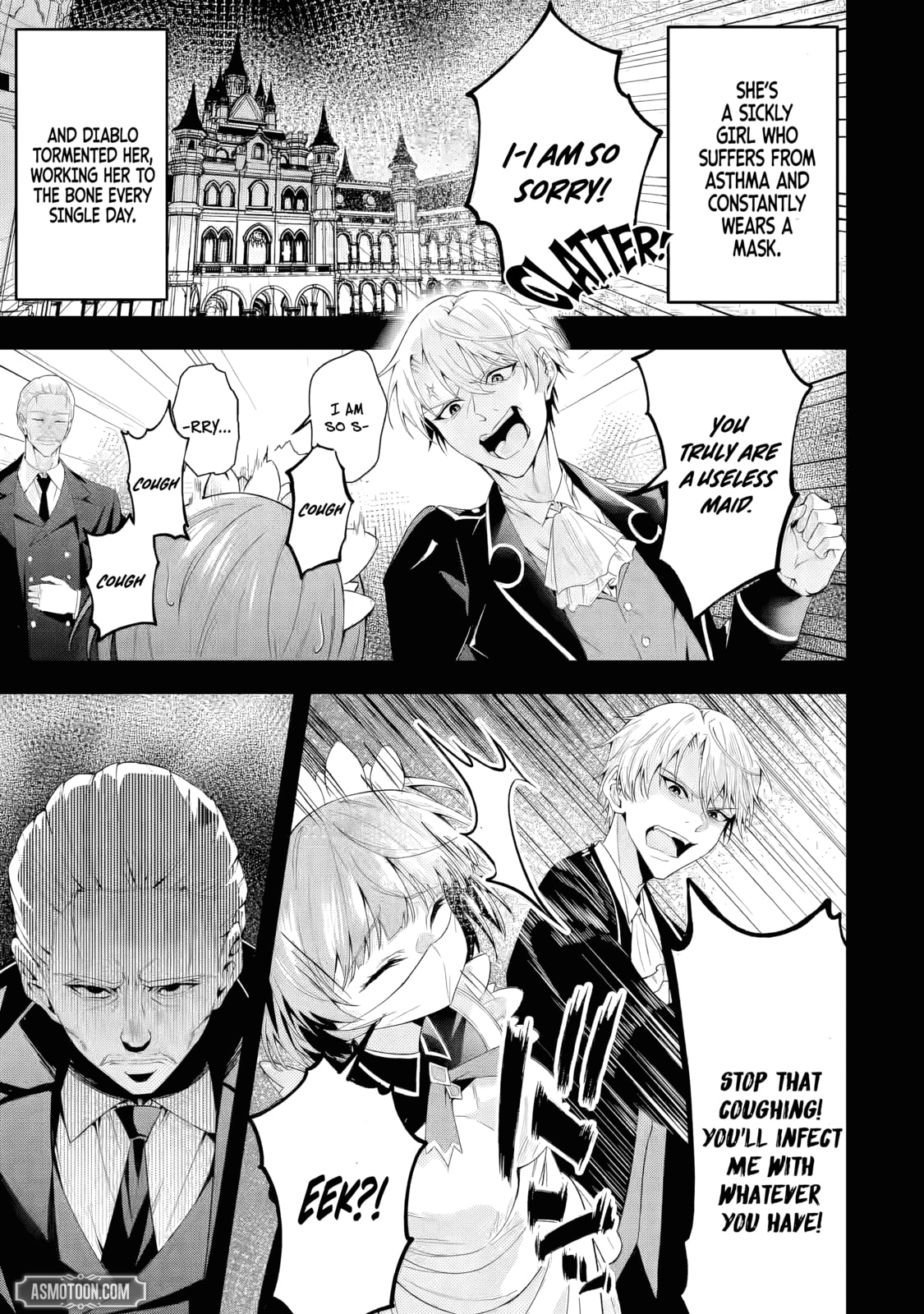 Shokei Flag no Akuyaku Kizoku ni Tensei Shita ga, Shinitakunai no de Yami Mahou o Kiwamete Heroine-tachi o Sukuimasu Chapter 1 page 11 - 