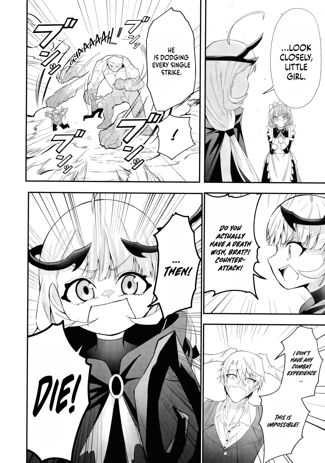 Shokei Flag no Akuyaku Kizoku ni Tensei Shita ga, Shinitakunai no de Yami Mahou o Kiwamete Heroine-tachi o Sukuimasu Chapter 1 page 56 - 