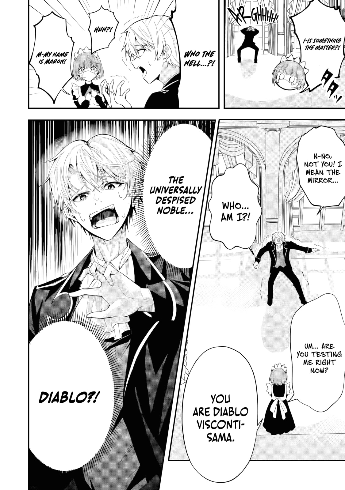 Shokei Flag no Akuyaku Kizoku ni Tensei Shita ga, Shinitakunai no de Yami Mahou o Kiwamete Heroine-tachi o Sukuimasu Chapter 1 page 8 - 