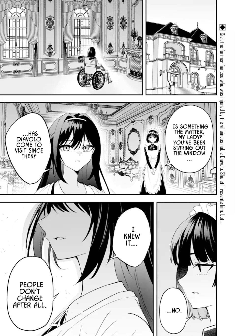 Shokei Flag no Akuyaku Kizoku ni Tensei Shita ga, Shinitakunai no de Yami Mahou o Kiwamete Heroine-tachi o Sukuimasu Chapter 2.1 page 3 - 