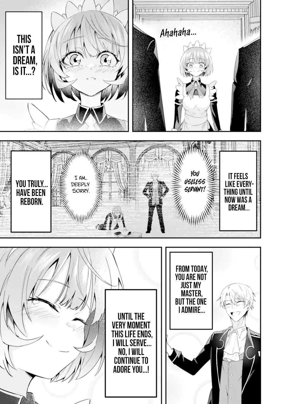 Shokei Flag no Akuyaku Kizoku ni Tensei Shita ga, Shinitakunai no de Yami Mahou o Kiwamete Heroine-tachi o Sukuimasu Chapter 2.2 page 6 - 