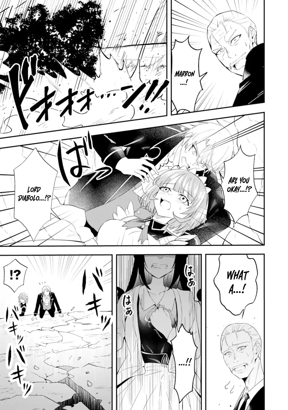 Shokei Flag no Akuyaku Kizoku ni Tensei Shita ga, Shinitakunai no de Yami Mahou o Kiwamete Heroine-tachi o Sukuimasu Chapter 2.2 page 10 - 