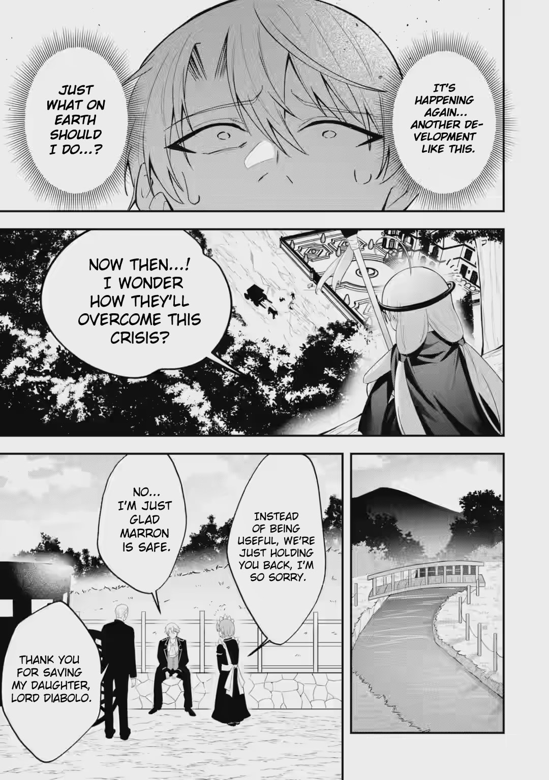 Shokei Flag no Akuyaku Kizoku ni Tensei Shita ga, Shinitakunai no de Yami Mahou o Kiwamete Heroine-tachi o Sukuimasu Chapter 2.3 page 2 - 