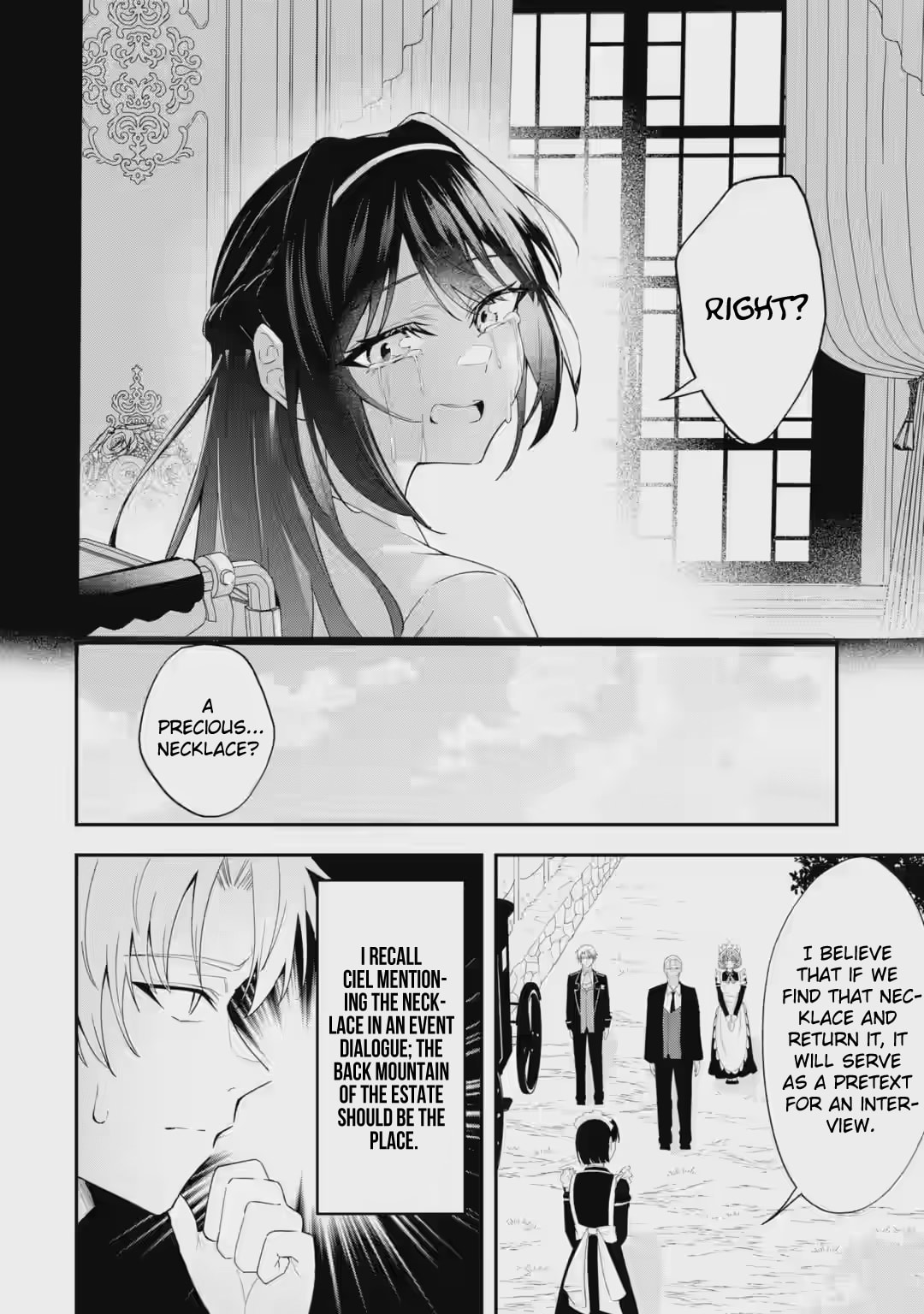 Shokei Flag no Akuyaku Kizoku ni Tensei Shita ga, Shinitakunai no de Yami Mahou o Kiwamete Heroine-tachi o Sukuimasu Chapter 2.3 page 7 - 