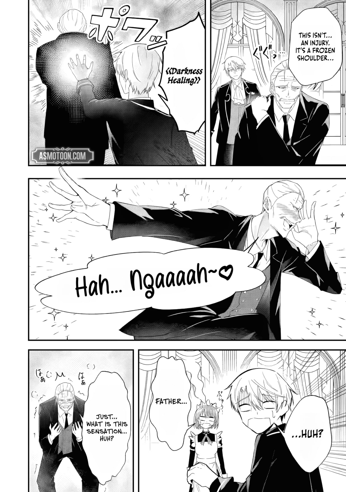 Shokei Flag no Akuyaku Kizoku ni Tensei Shita ga, Shinitakunai no de Yami Mahou o Kiwamete Heroine-tachi o Sukuimasu Chapter 2 page 13 - 