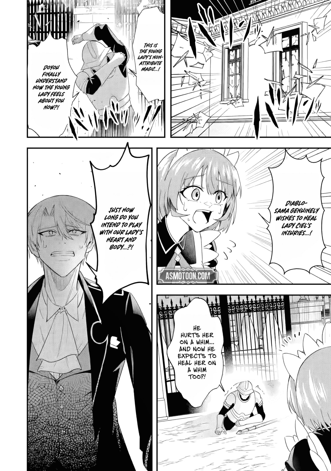 Shokei Flag no Akuyaku Kizoku ni Tensei Shita ga, Shinitakunai no de Yami Mahou o Kiwamete Heroine-tachi o Sukuimasu Chapter 2 page 23 - 