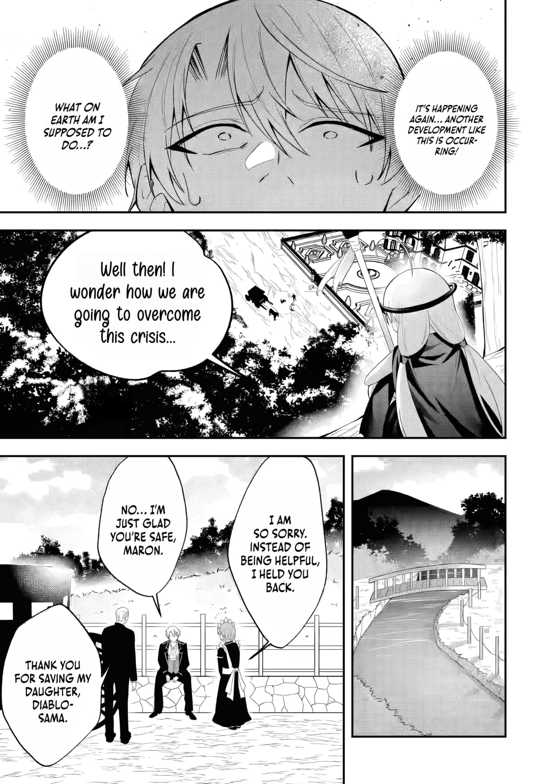 Shokei Flag no Akuyaku Kizoku ni Tensei Shita ga, Shinitakunai no de Yami Mahou o Kiwamete Heroine-tachi o Sukuimasu Chapter 2 page 24 - 