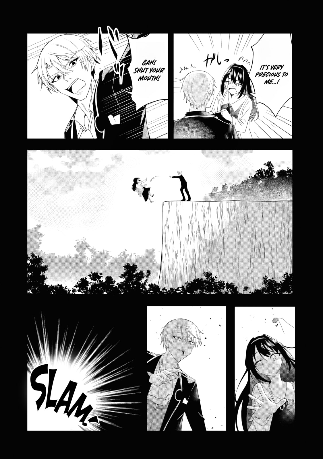 Shokei Flag no Akuyaku Kizoku ni Tensei Shita ga, Shinitakunai no de Yami Mahou o Kiwamete Heroine-tachi o Sukuimasu Chapter 2 page 27 - 
