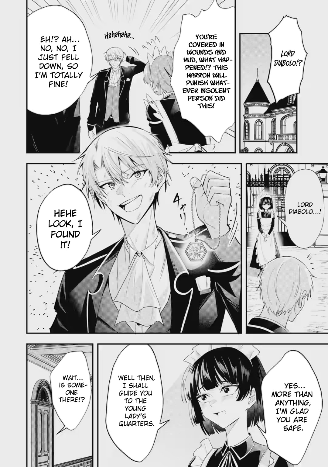Shokei Flag no Akuyaku Kizoku ni Tensei Shita ga, Shinitakunai no de Yami Mahou o Kiwamete Heroine-tachi o Sukuimasu Chapter 3.2 page 2 - 