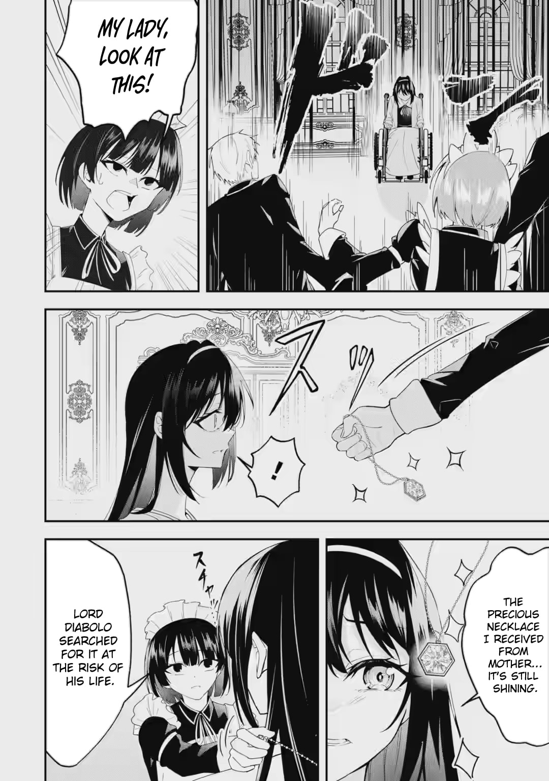 Shokei Flag no Akuyaku Kizoku ni Tensei Shita ga, Shinitakunai no de Yami Mahou o Kiwamete Heroine-tachi o Sukuimasu Chapter 3.2 page 4 - 