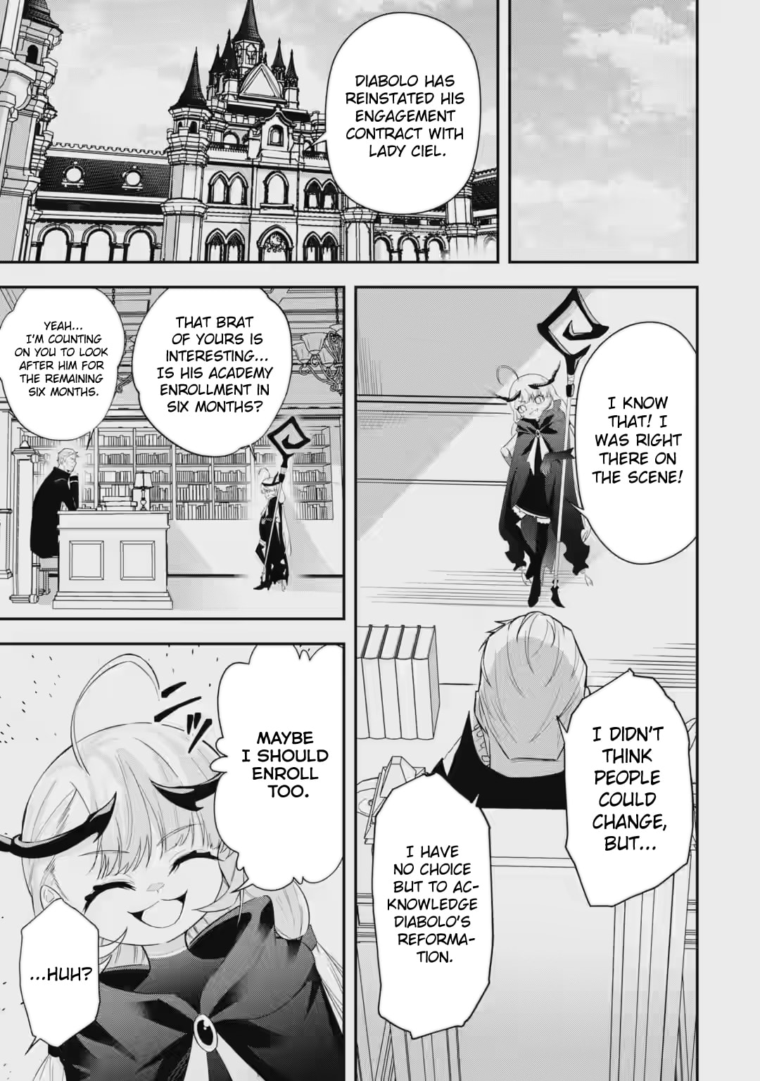 Shokei Flag no Akuyaku Kizoku ni Tensei Shita ga, Shinitakunai no de Yami Mahou o Kiwamete Heroine-tachi o Sukuimasu Chapter 3.3 page 2 - 