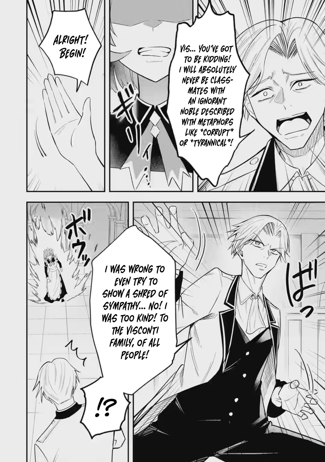 Shokei Flag no Akuyaku Kizoku ni Tensei Shita ga, Shinitakunai no de Yami Mahou o Kiwamete Heroine-tachi o Sukuimasu Chapter 4.1 page 9 - 
