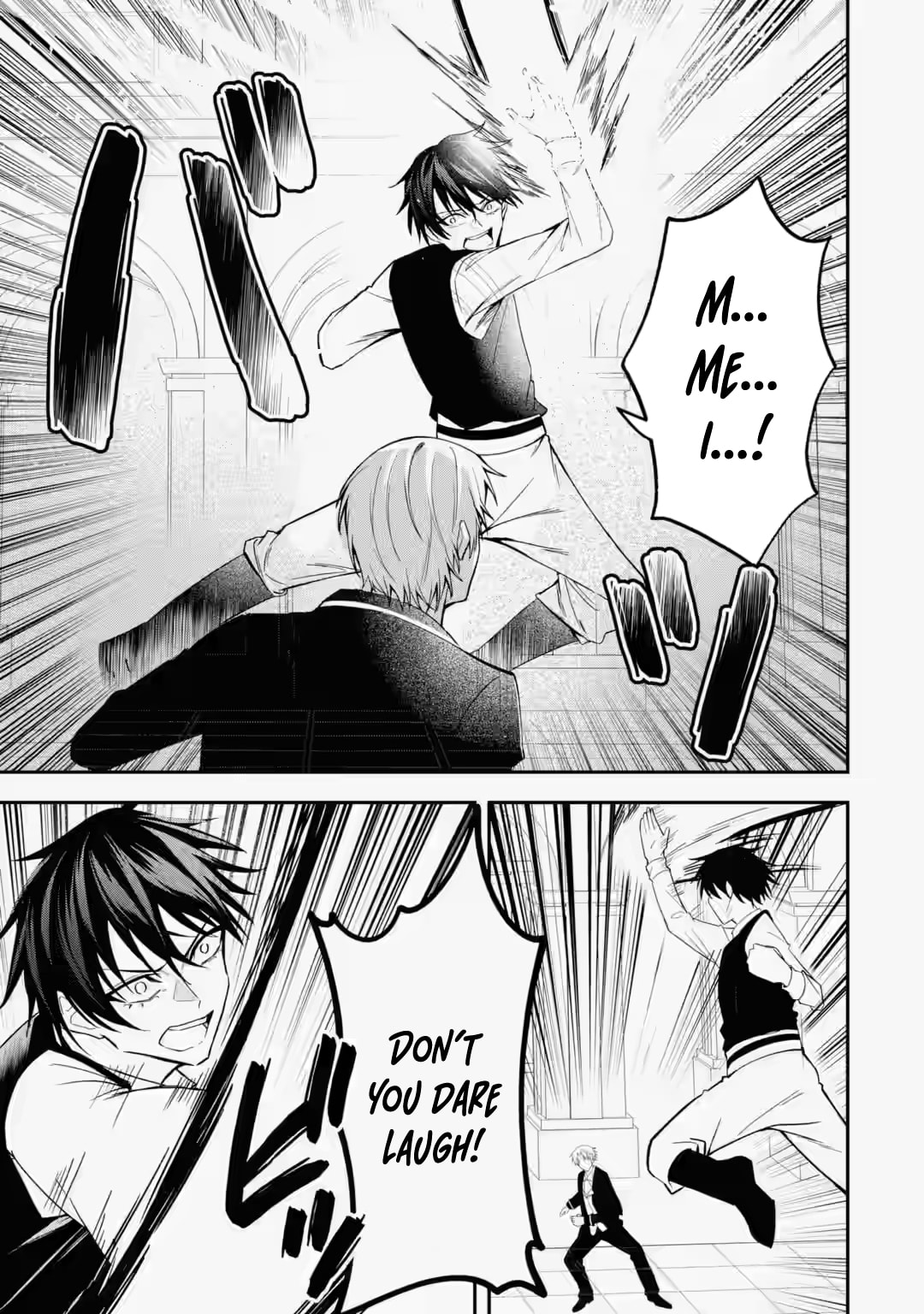 Shokei Flag no Akuyaku Kizoku ni Tensei Shita ga, Shinitakunai no de Yami Mahou o Kiwamete Heroine-tachi o Sukuimasu Chapter 4.3 page 2 - 