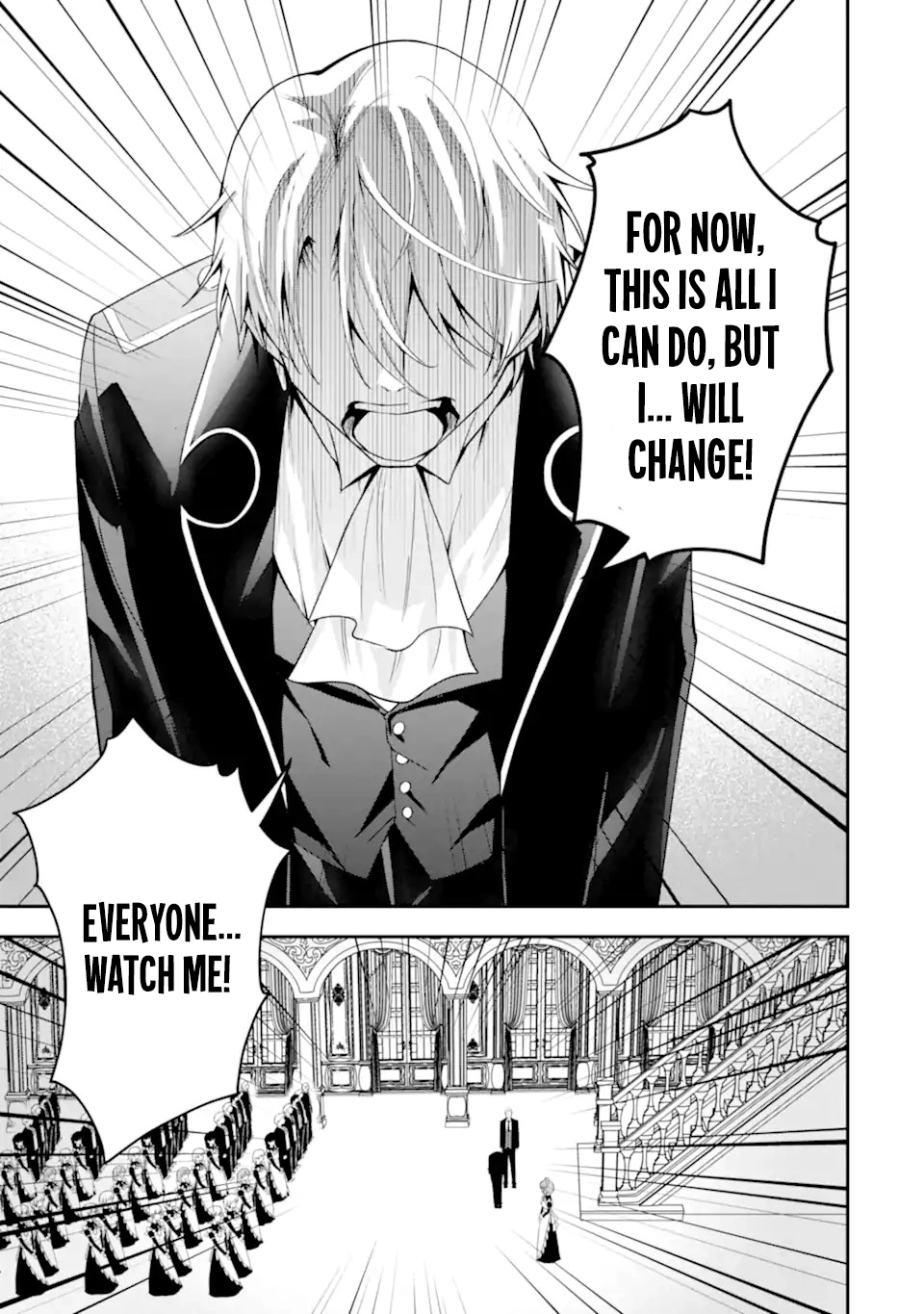 Shokei Flag No Akuyaku Kizoku Ni Tensei Shitaga, Shinitakunainode Yami Maho Wo Kiwamete Heroine Tachi Wo Sukuimasu Byojakuna Heroine Wo Care Shitara Naze Ka Ore Ga Dekiai Sareta Ken Chapter 1.1 page 32 - 