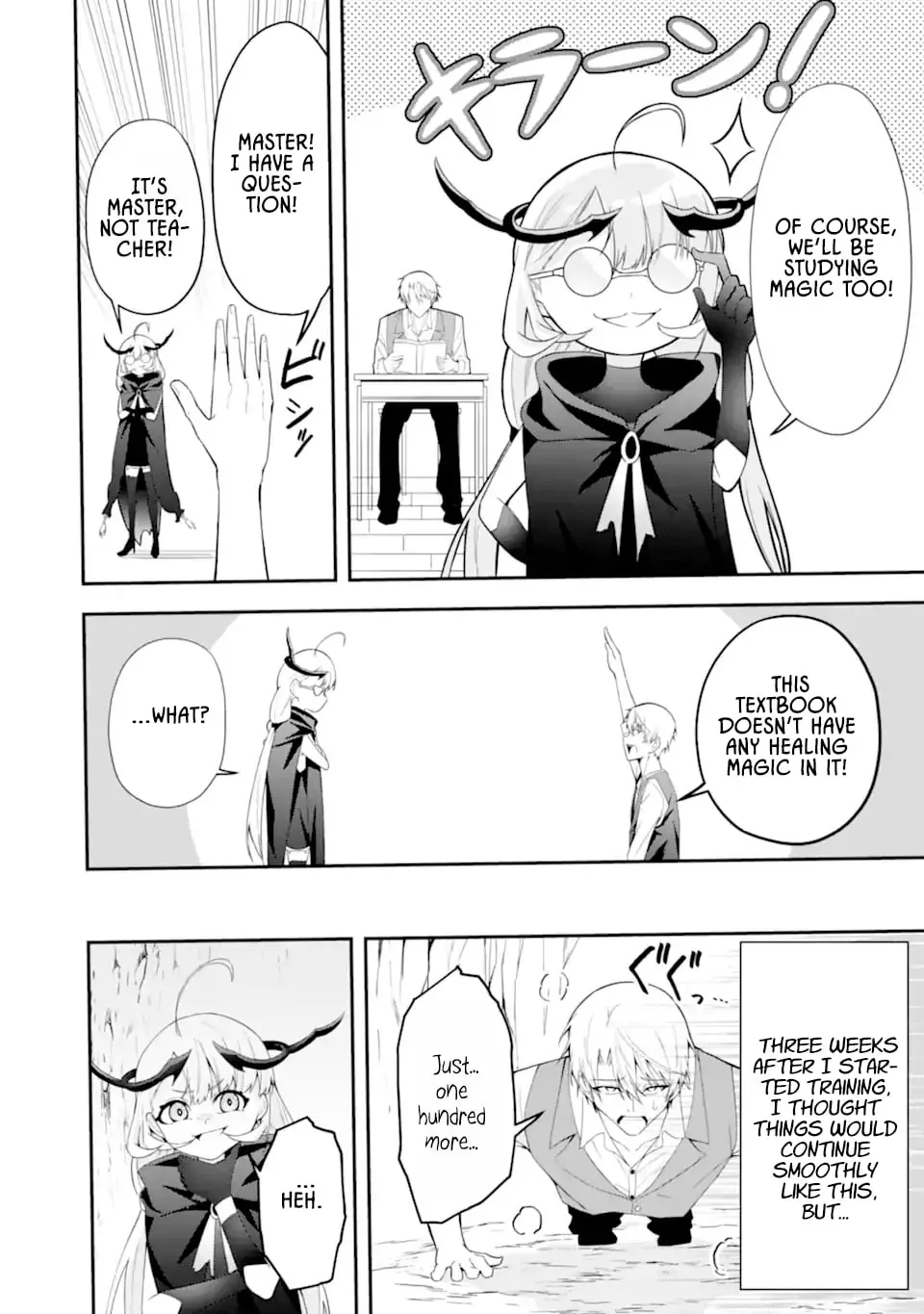 Shokei Flag No Akuyaku Kizoku Ni Tensei Shitaga, Shinitakunainode Yami Maho Wo Kiwamete Heroine Tachi Wo Sukuimasu Byojakuna Heroine Wo Care Shitara Naze Ka Ore Ga Dekiai Sareta Ken Chapter 1.2 page 18 - 