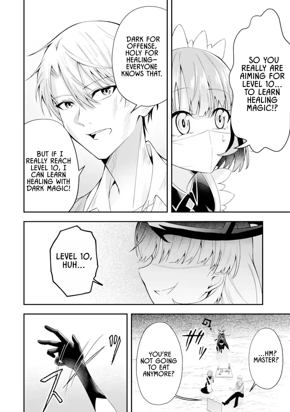 Shokei Flag No Akuyaku Kizoku Ni Tensei Shitaga, Shinitakunainode Yami Maho Wo Kiwamete Heroine Tachi Wo Sukuimasu Byojakuna Heroine Wo Care Shitara Naze Ka Ore Ga Dekiai Sareta Ken Chapter 1.2 page 22 - 