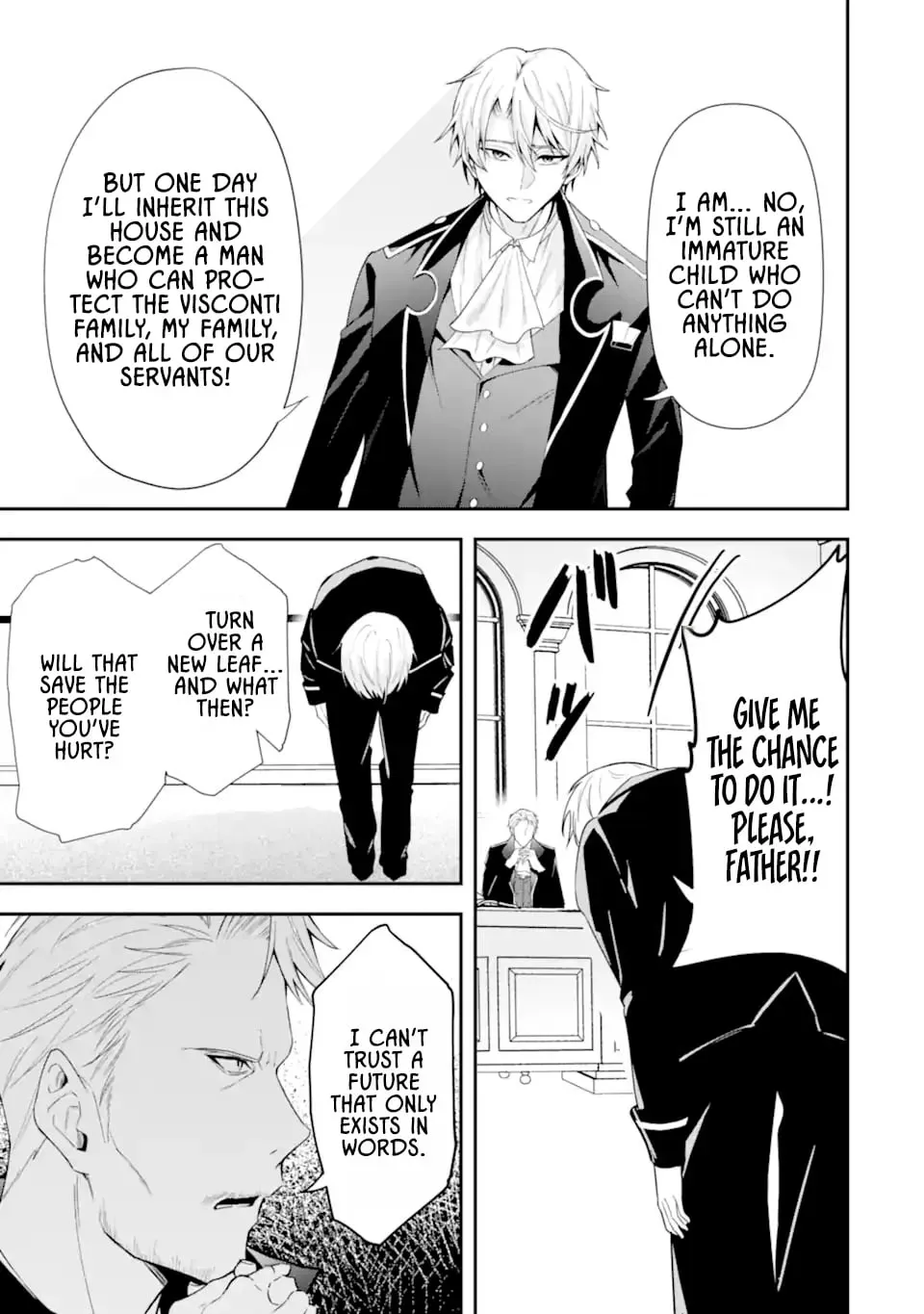 Shokei Flag No Akuyaku Kizoku Ni Tensei Shitaga, Shinitakunainode Yami Maho Wo Kiwamete Heroine Tachi Wo Sukuimasu Byojakuna Heroine Wo Care Shitara Naze Ka Ore Ga Dekiai Sareta Ken Chapter 1.2 page 7 - 