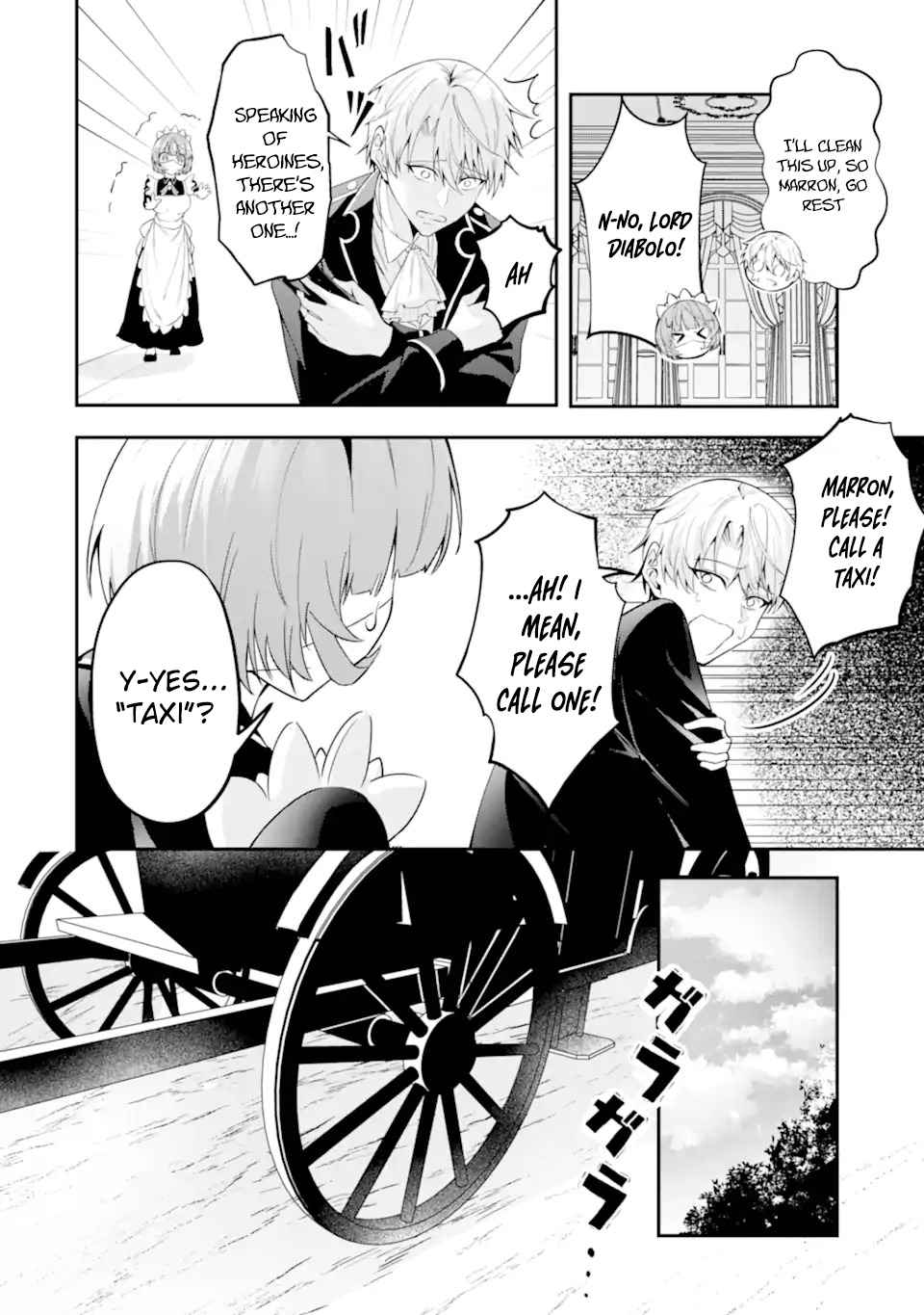Shokei Flag No Akuyaku Kizoku Ni Tensei Shitaga, Shinitakunainode Yami Maho Wo Kiwamete Heroine Tachi Wo Sukuimasu Byojakuna Heroine Wo Care Shitara Naze Ka Ore Ga Dekiai Sareta Ken Chapter 1 page 15 - 