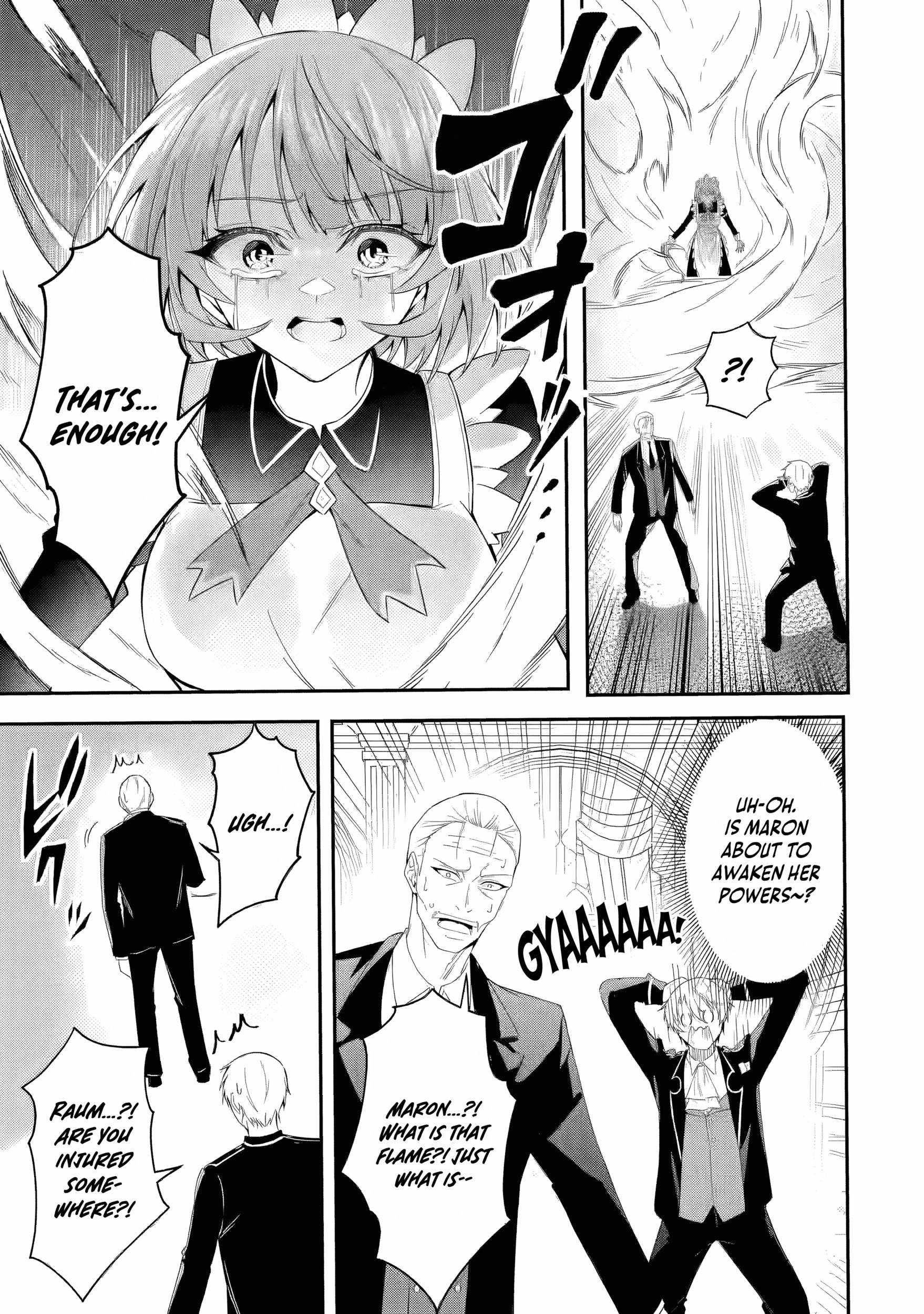 Shokei Flag No Akuyaku Kizoku Ni Tensei Shitaga, Shinitakunainode Yami Maho Wo Kiwamete Heroine Tachi Wo Sukuimasu Byojakuna Heroine Wo Care Shitara Naze Ka Ore Ga Dekiai Sareta Ken Chapter 2 page 12 - 