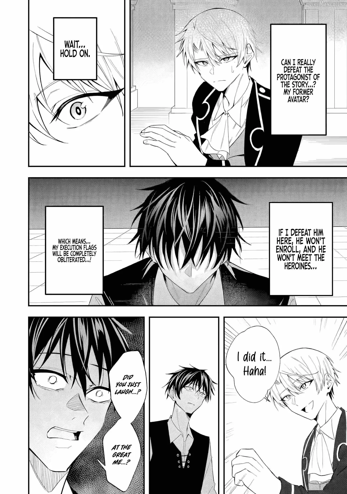 Shokei Flag No Akuyaku Kizoku Ni Tensei Shitaga, Shinitakunainode Yami Maho Wo Kiwamete Heroine Tachi Wo Sukuimasu Byojakuna Heroine Wo Care Shitara Naze Ka Ore Ga Dekiai Sareta Ken Chapter 4 page 21 - 