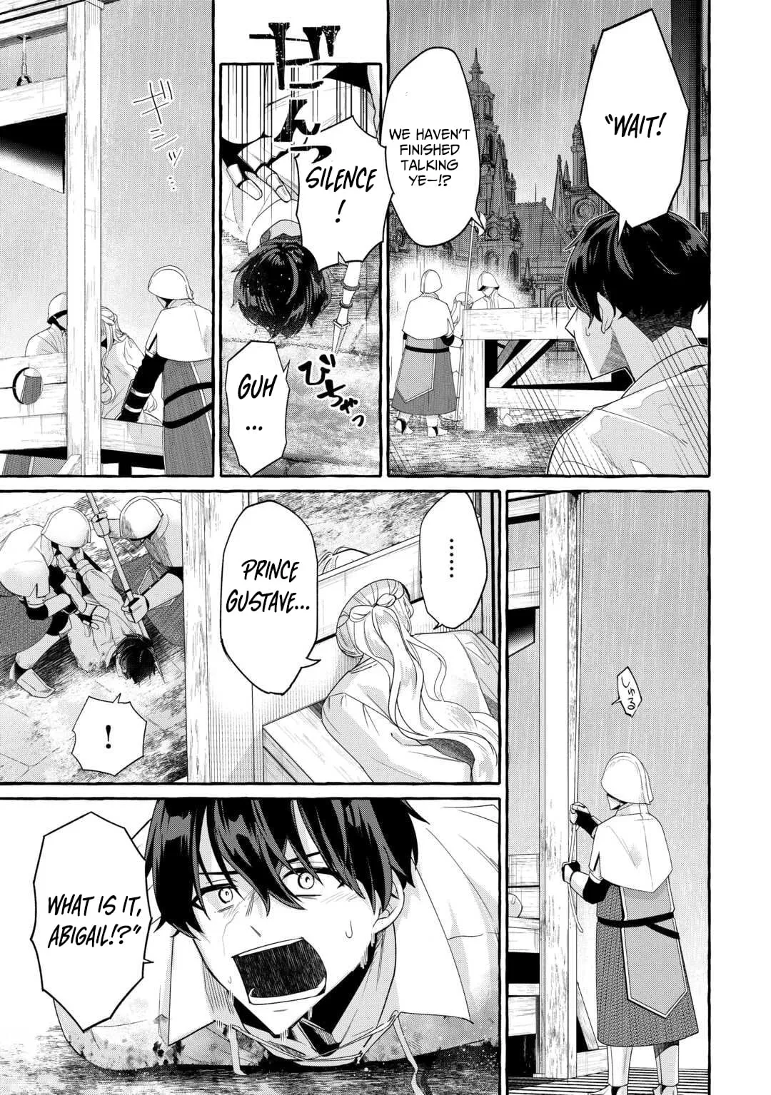 Shokei Sareta Shi ni Modori No Dairoku Ouji wa Kokoku wo Sute, Ringoku no Guillotine Koujo to Fukushuu wo Chikau Chapter 1 page 31 - 