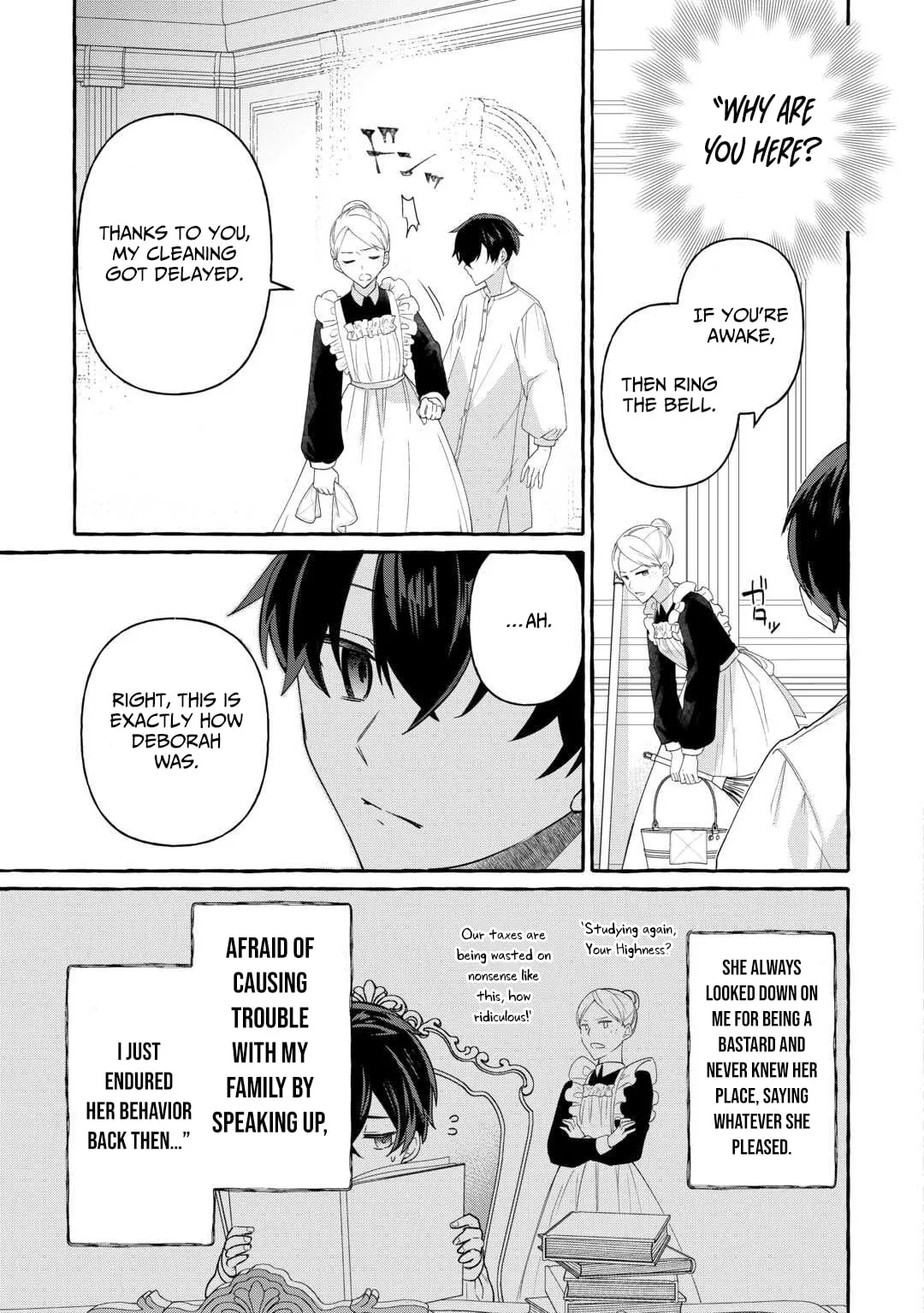 Shokei Sareta Shi ni Modori No Dairoku Ouji wa Kokoku wo Sute, Ringoku no Guillotine Koujo to Fukushuu wo Chikau Chapter 1 page 43 - 