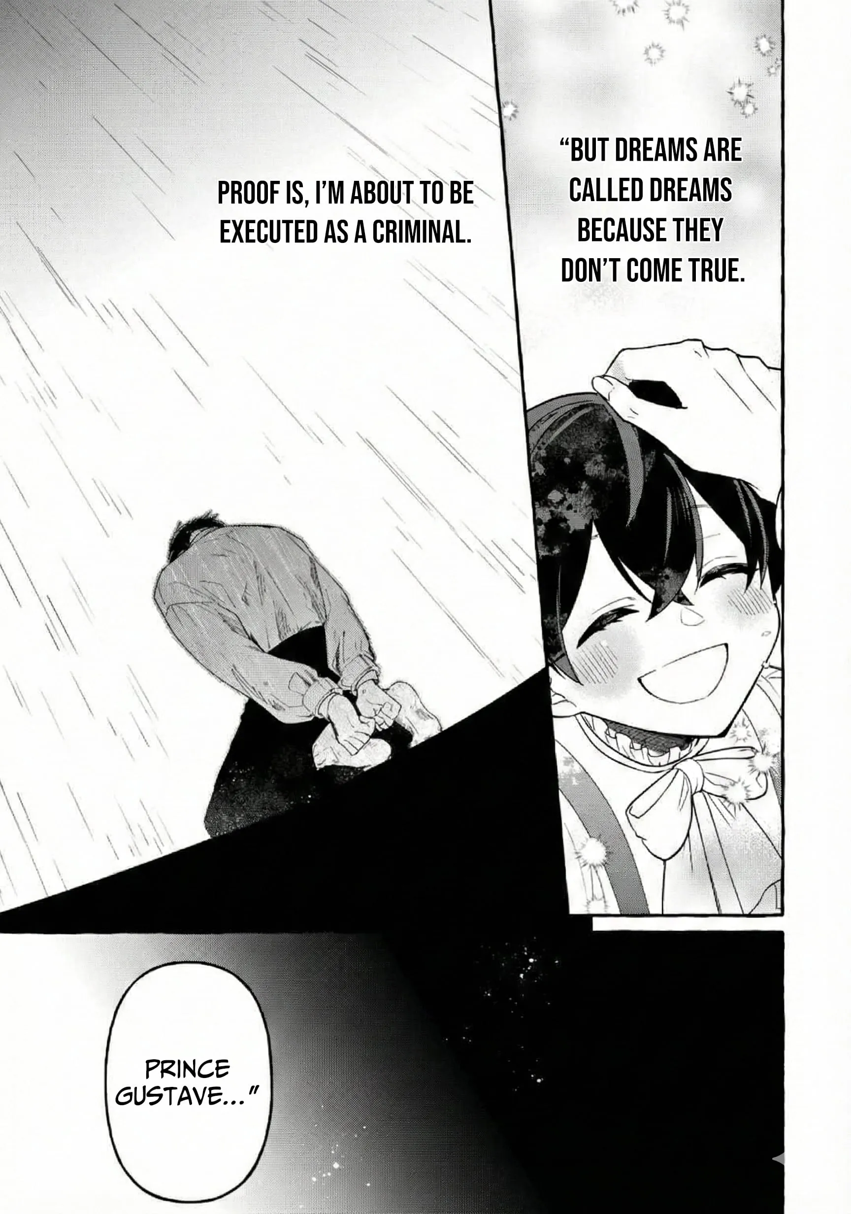 Shokei Sareta Shi ni Modori No Dairoku Ouji wa Kokoku wo Sute, Ringoku no Guillotine Koujo to Fukushuu wo Chikau Chapter 1 page 51 - 