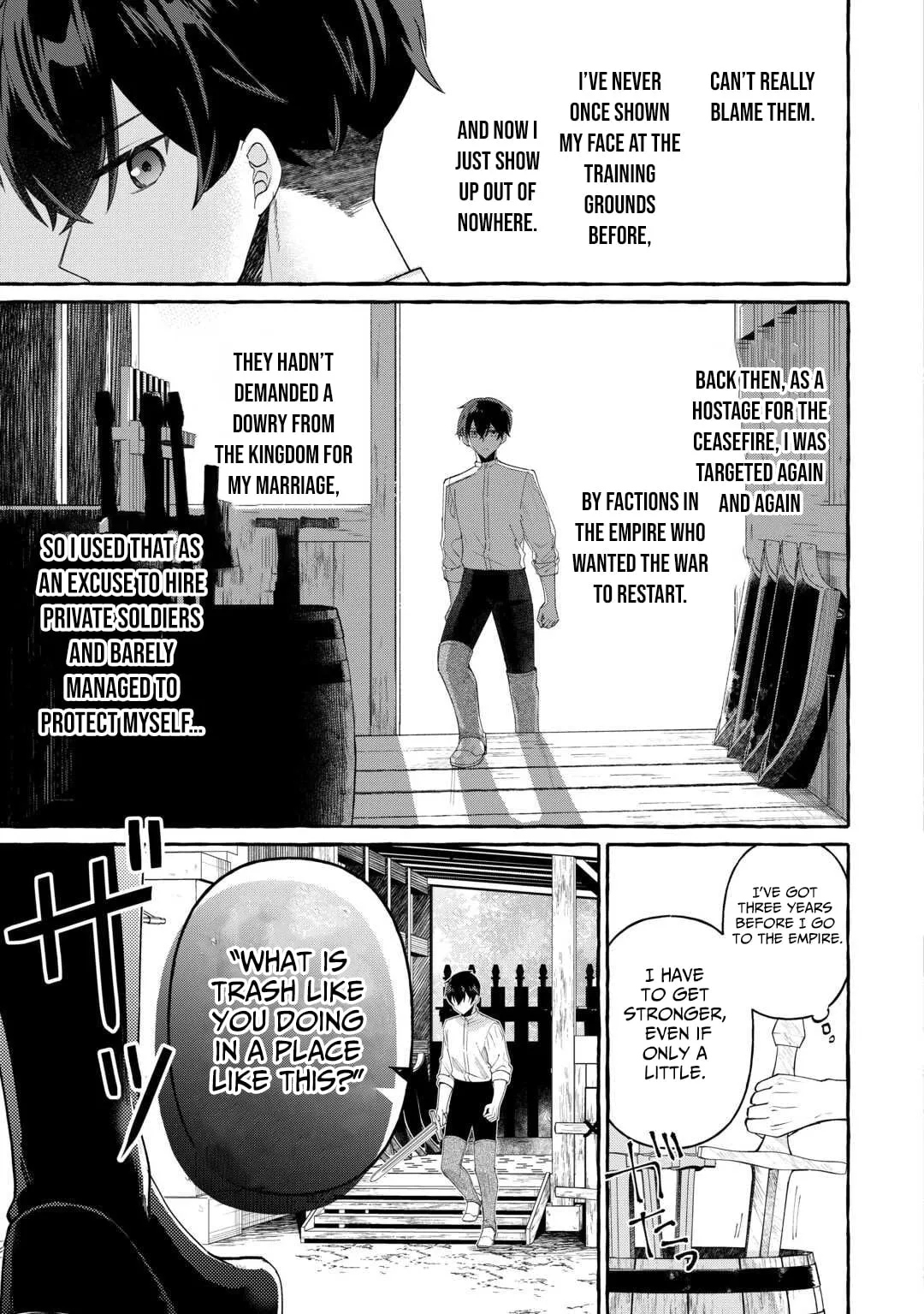 Shokei Sareta Shi ni Modori No Dairoku Ouji wa Kokoku wo Sute, Ringoku no Guillotine Koujo to Fukushuu wo Chikau Chapter 2 page 14 - 