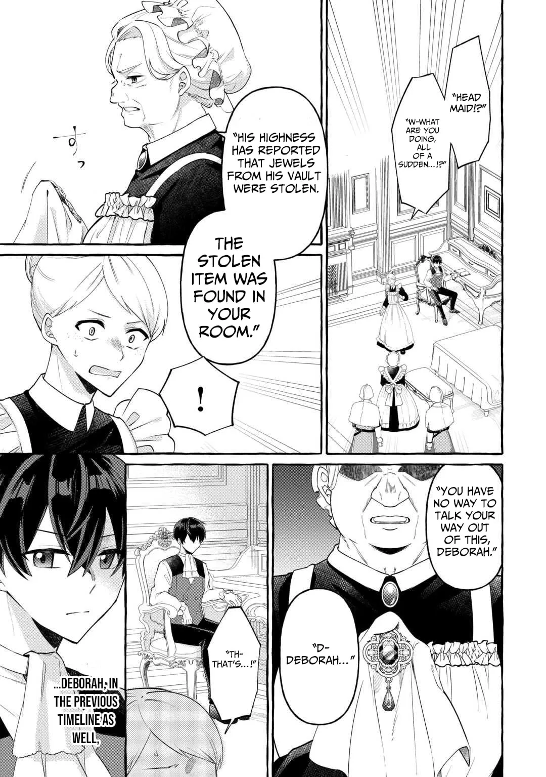 Shokei Sareta Shi ni Modori No Dairoku Ouji wa Kokoku wo Sute, Ringoku no Guillotine Koujo to Fukushuu wo Chikau Chapter 3 page 6 - 