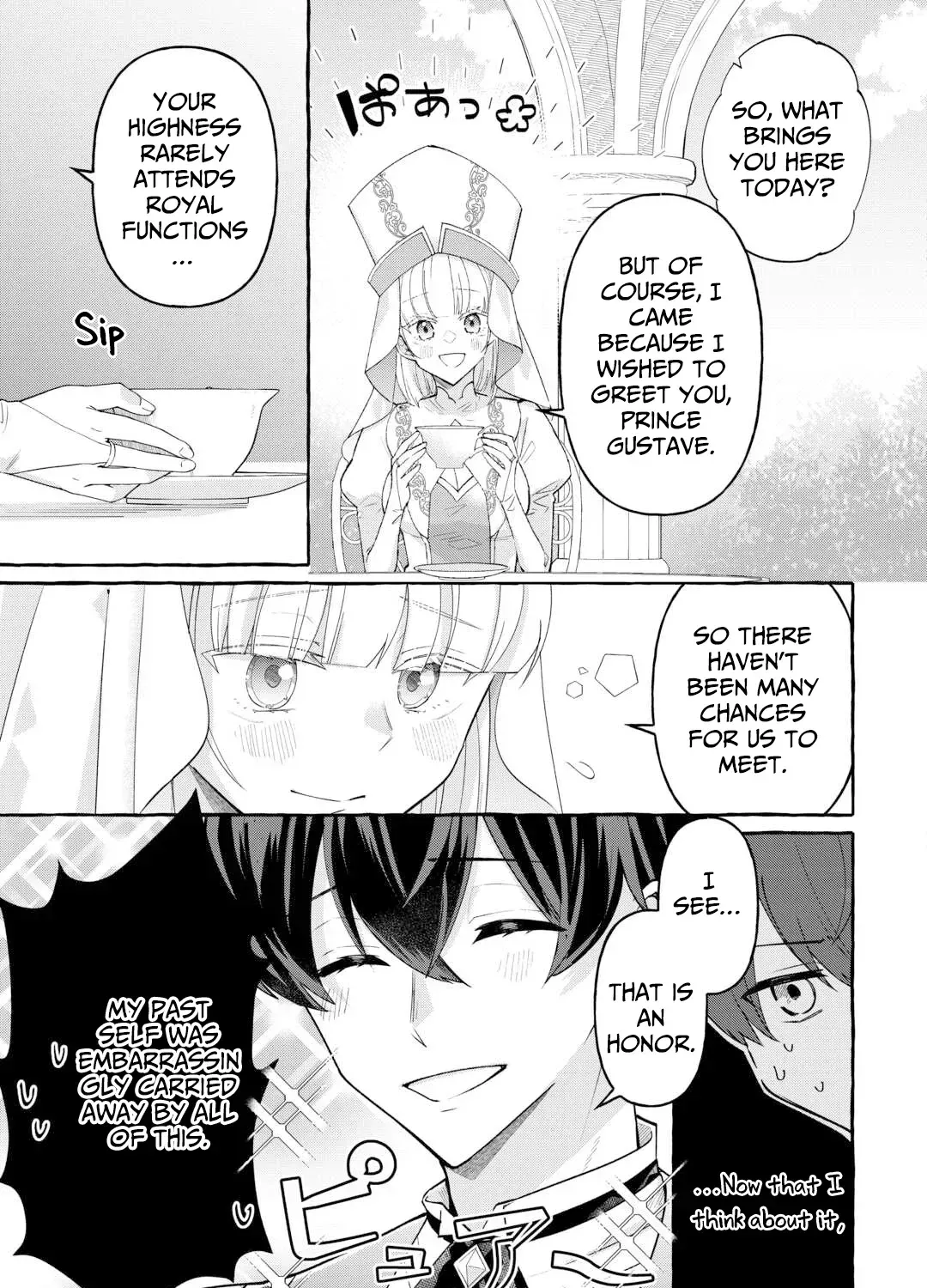 Shokei Sareta Shi ni Modori No Dairoku Ouji wa Kokoku wo Sute, Ringoku no Guillotine Koujo to Fukushuu wo Chikau Chapter 4 page 6 - 