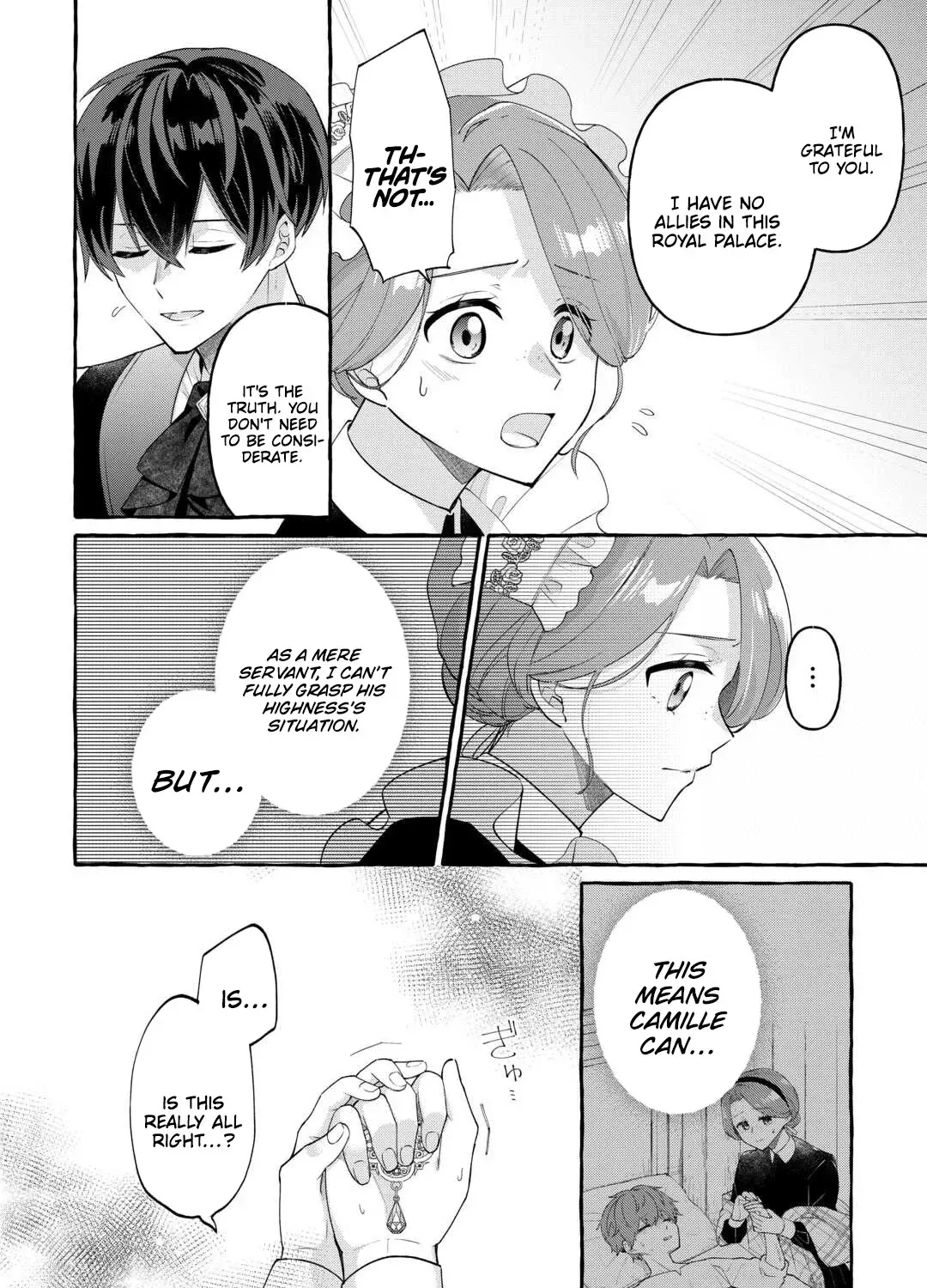 Shokei Sareta Shi ni Modori No Dairoku Ouji wa Kokoku wo Sute, Ringoku no Guillotine Koujo to Fukushuu wo Chikau Chapter 5 page 12 - 