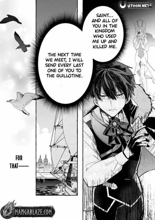 Shokei Sareta Shi ni Modori No Dairoku Ouji wa Kokoku wo Sute, Ringoku no Guillotine Koujo to Fukushuu wo Chikau Chapter 6 page 25 - 