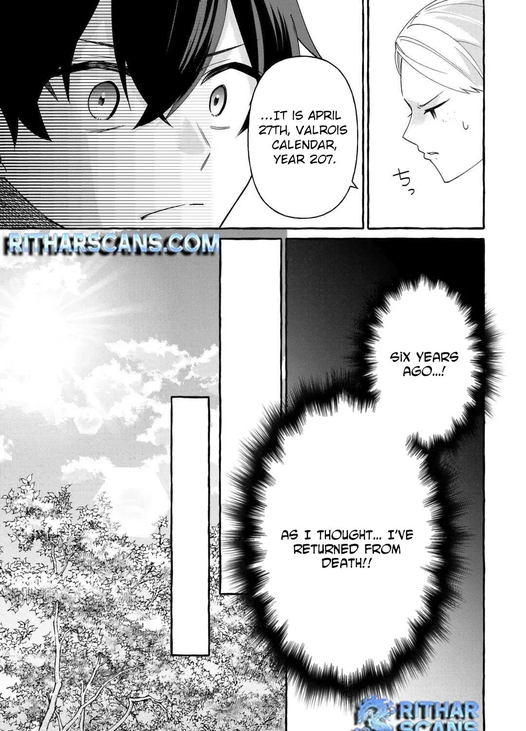 SHOKEI SARETA SHI NI MODORI NO DAIROKU OUJI WA KOKOKU WO SUTE Chapter 1 page 89 - 