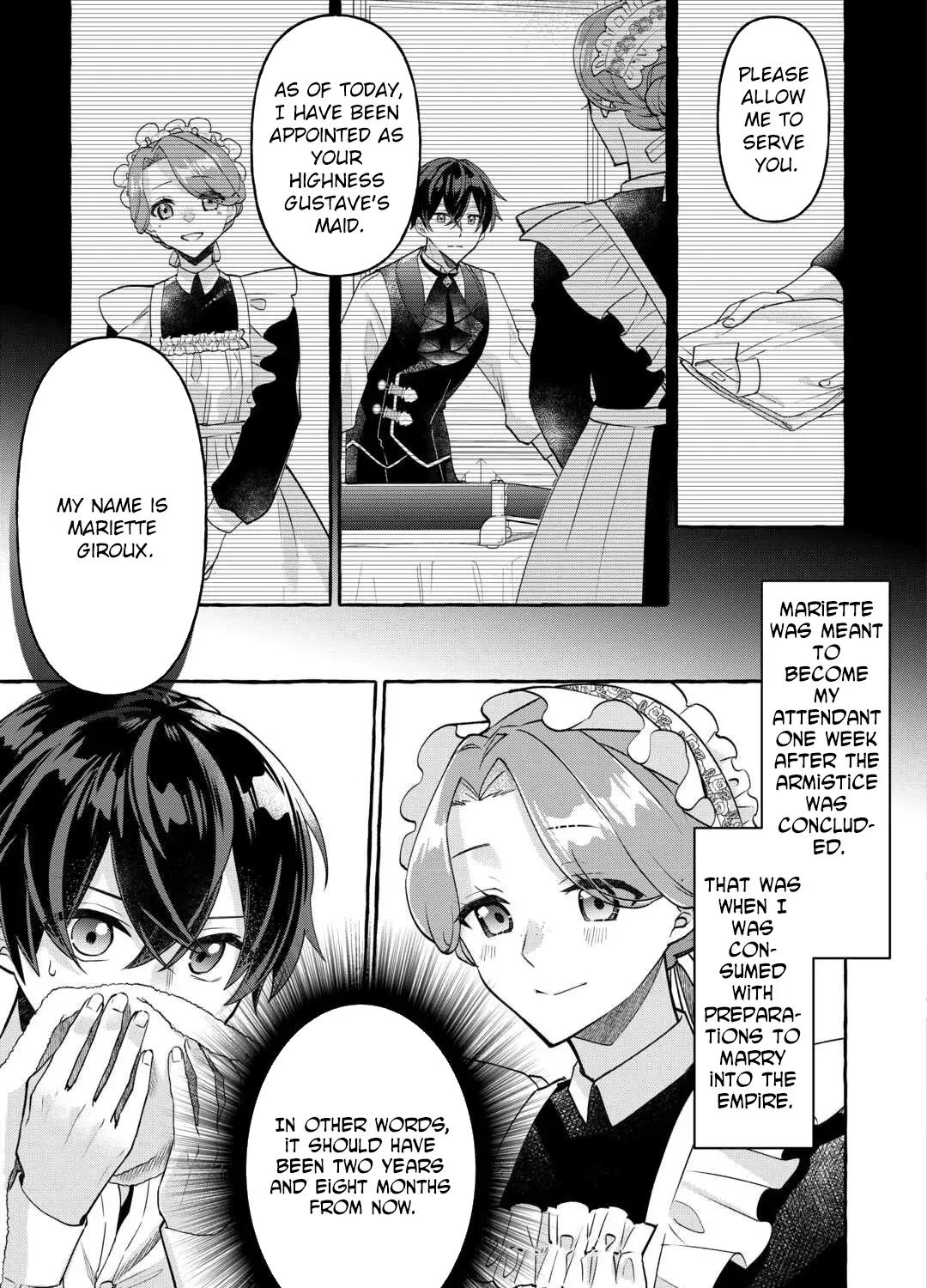 SHOKEI SARETA SHI NI MODORI NO DAIROKU OUJI WA KOKOKU WO SUTE Chapter 3 page 25 - 
