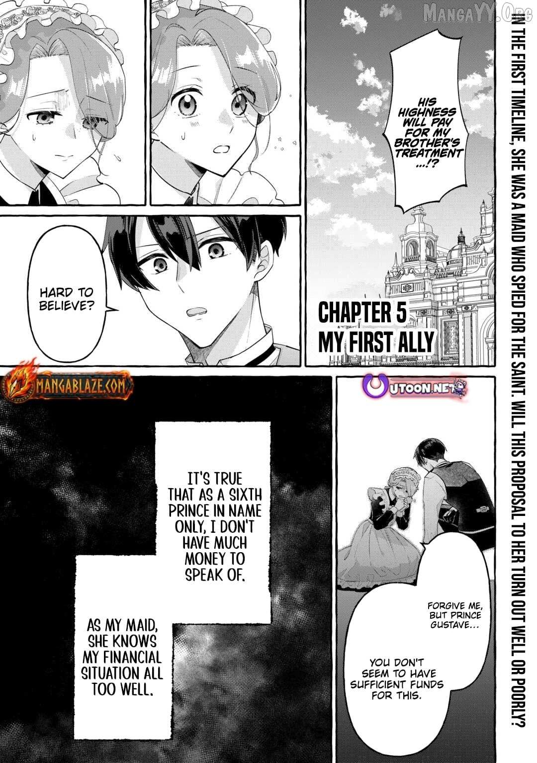 SHOKEI SARETA SHI NI MODORI NO DAIROKU OUJI WA KOKOKU WO SUTE Chapter 5 page 2 - 