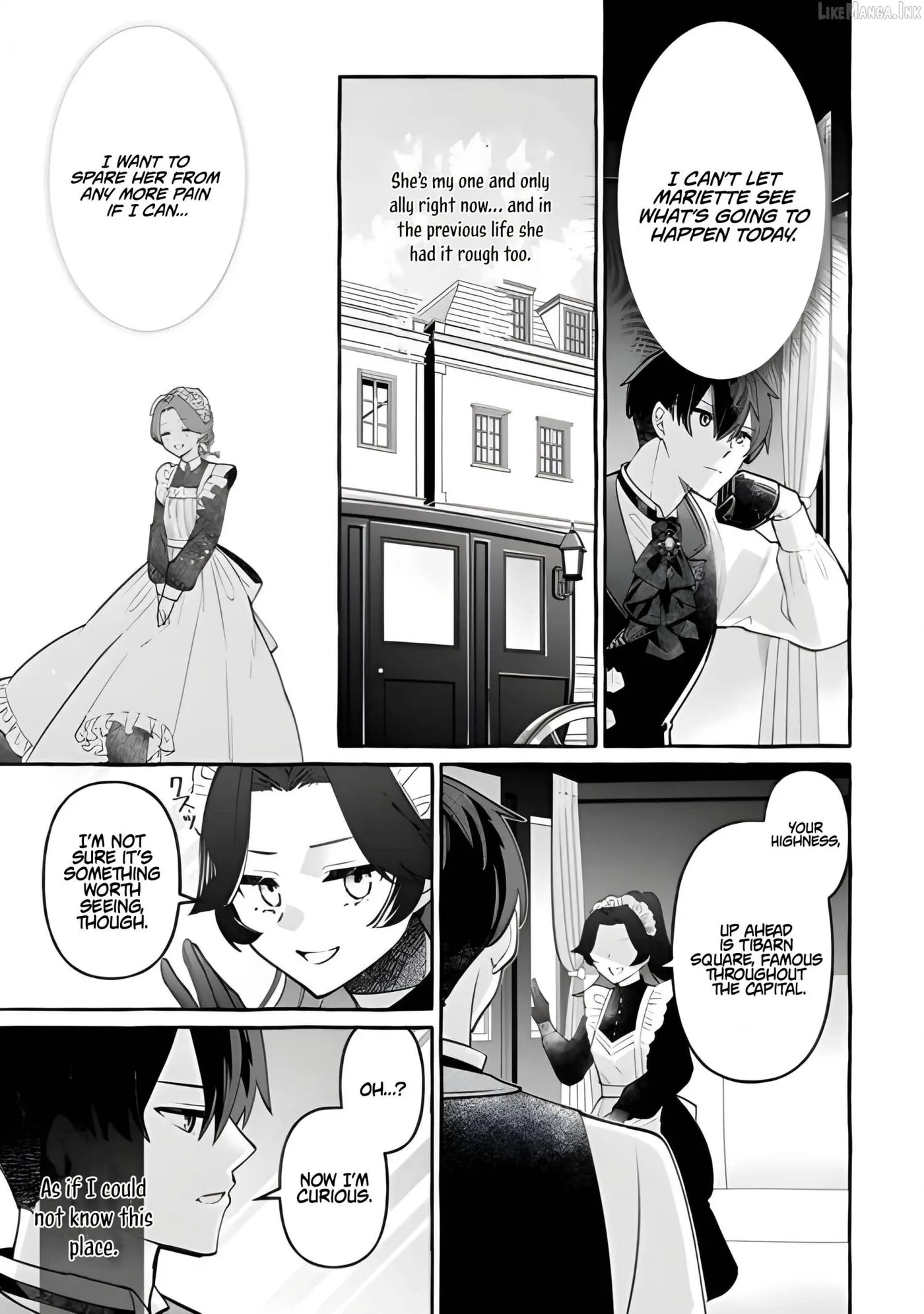 SHOKEI SARETA SHI NI MODORI NO DAIROKU OUJI WA KOKOKU WO SUTE Chapter 7 page 24 - 