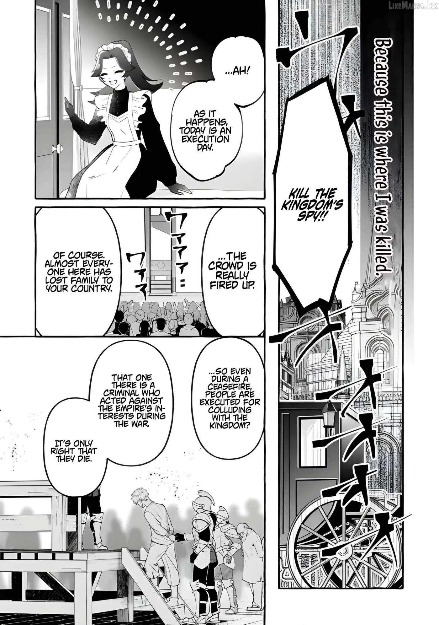 SHOKEI SARETA SHI NI MODORI NO DAIROKU OUJI WA KOKOKU WO SUTE Chapter 7 page 25 - 