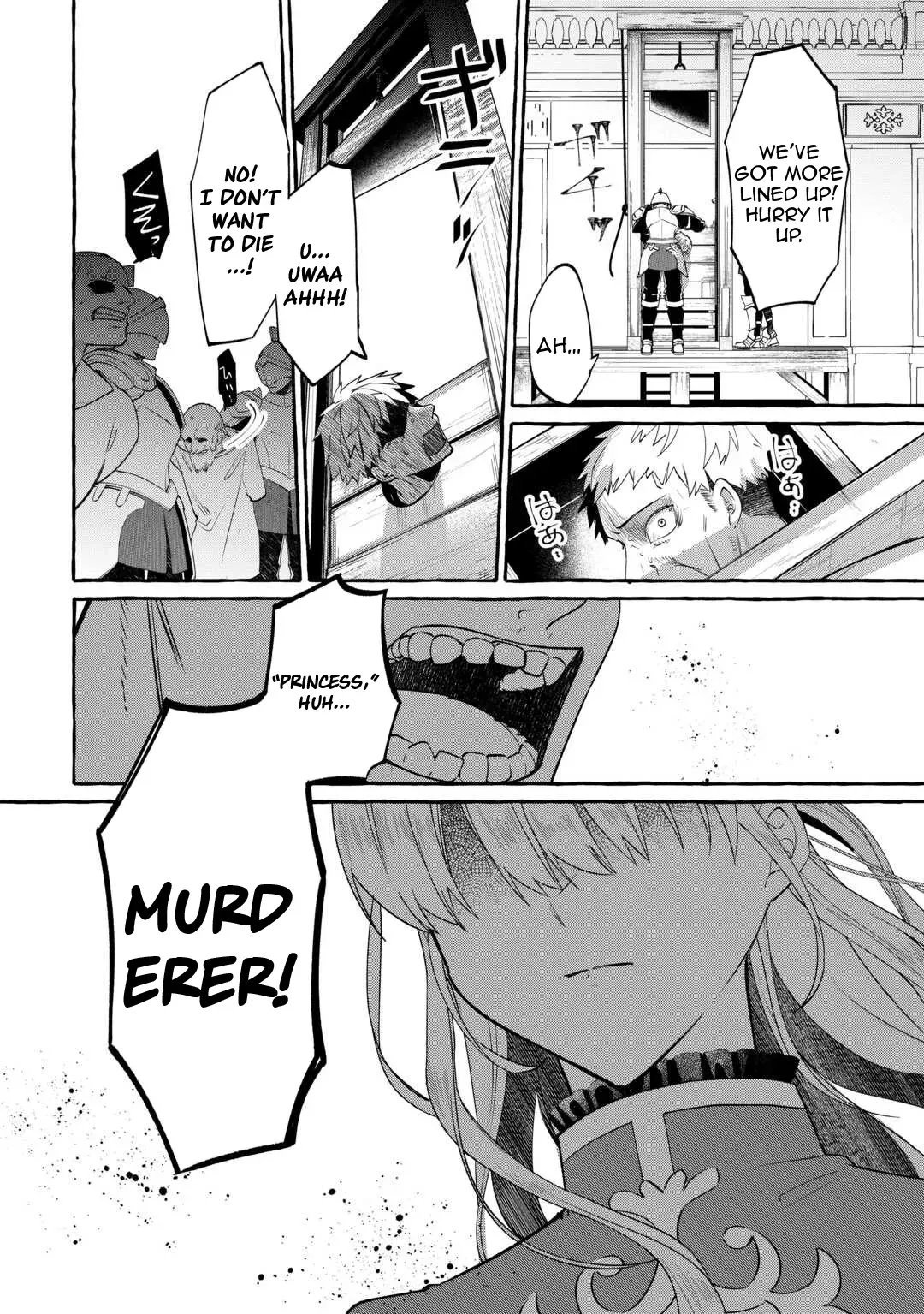 SHOKEI SARETA SHI NI MODORI NO DAIROKU OUJI WA KOKOKU WO SUTE Chapter 8 page 2 - 