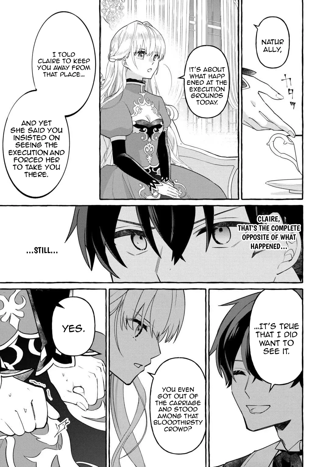 SHOKEI SARETA SHI NI MODORI NO DAIROKU OUJI WA KOKOKU WO SUTE Chapter 8 page 13 - 
