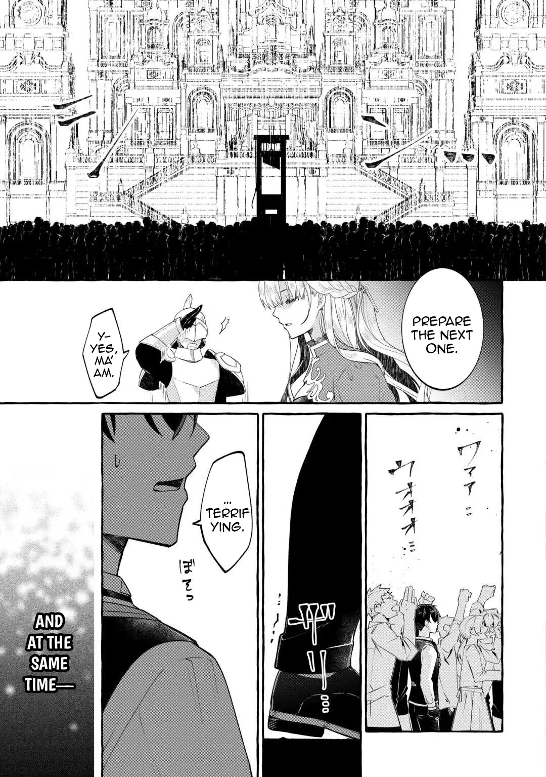 SHOKEI SARETA SHI NI MODORI NO DAIROKU OUJI WA KOKOKU WO SUTE Chapter 8 page 5 - 