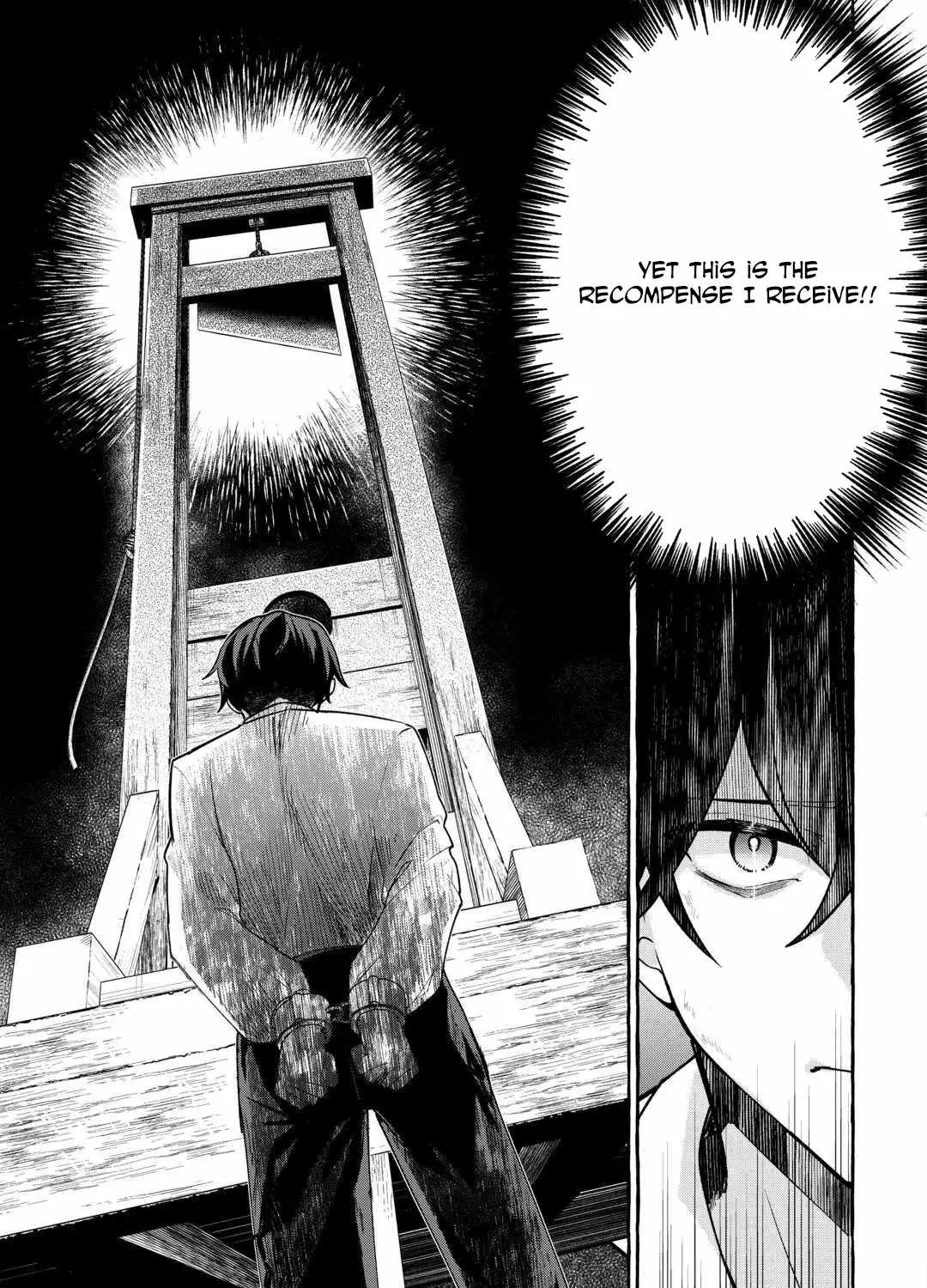 Shokei sareta Shinimodori no Dairoku Ouji wa Kokoku wo Sute, Ringoku no Guillotine Koujo to Fukushuu wo Chikau Chapter 1 page 5 - 