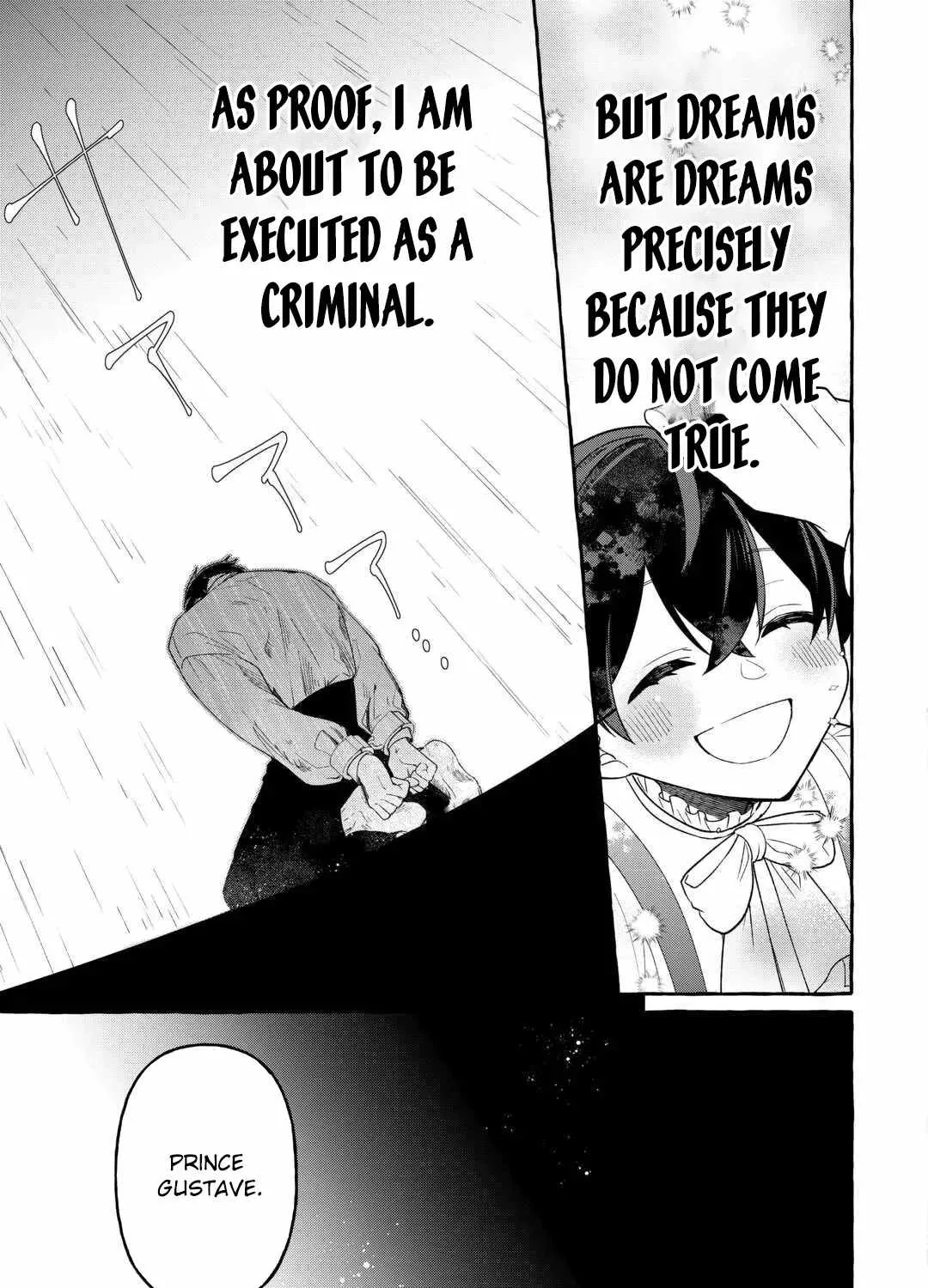 Shokei sareta Shinimodori no Dairoku Ouji wa Kokoku wo Sute, Ringoku no Guillotine Koujo to Fukushuu wo Chikau Chapter 1 page 45 - 