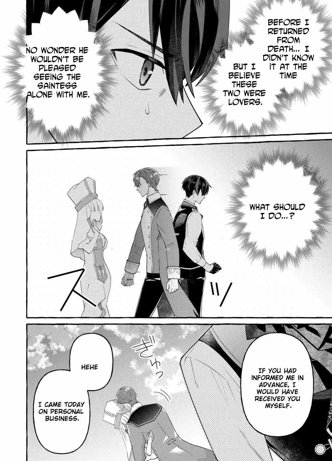 Shokei sareta Shinimodori no Dairoku Ouji wa Kokoku wo Sute, Ringoku no Guillotine Koujo to Fukushuu wo Chikau Chapter 4 page 31 - 