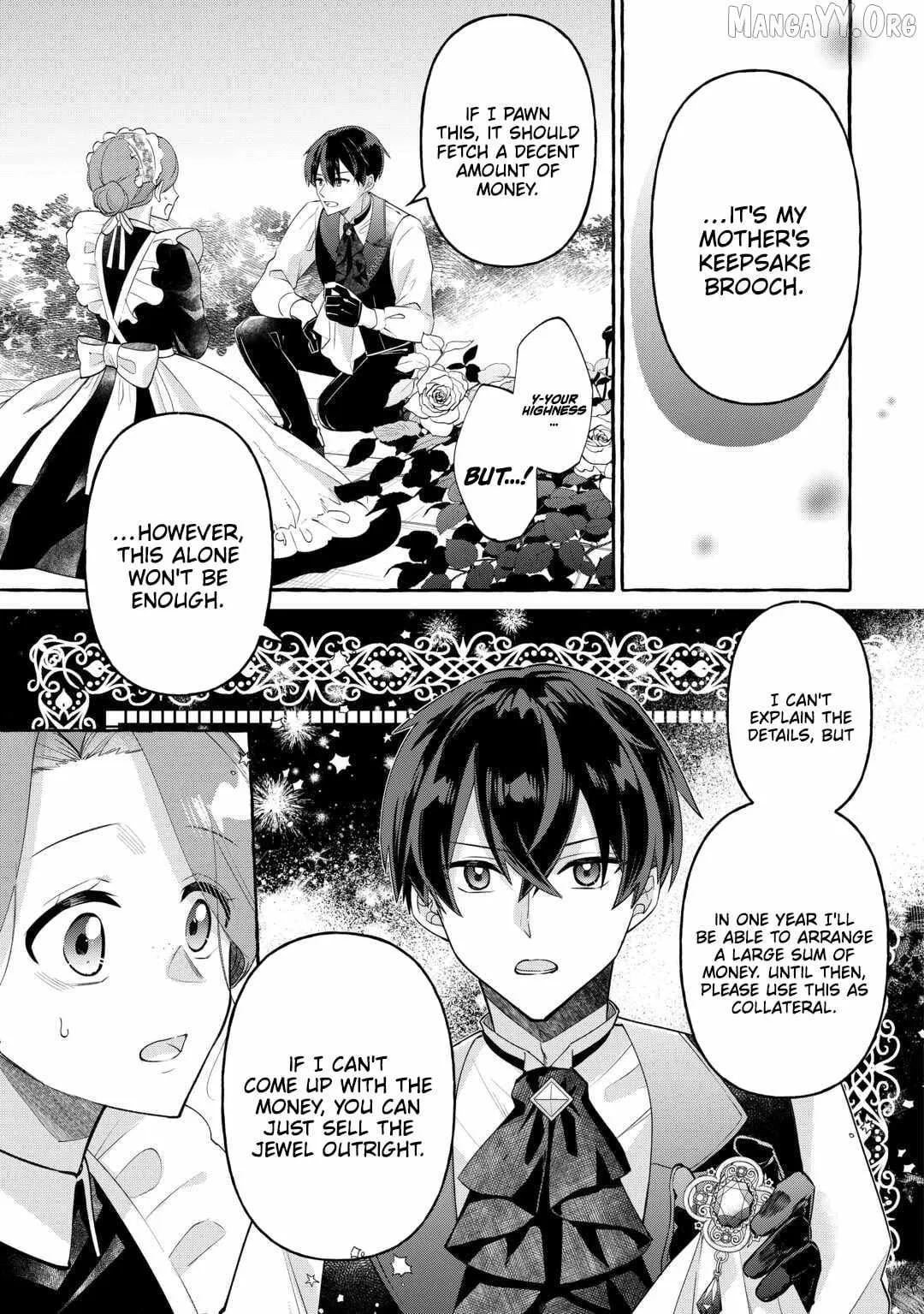 Shokei sareta Shinimodori no Dairoku Ouji wa Kokoku wo Sute, Ringoku no Guillotine Koujo to Fukushuu wo Chikau Chapter 5 page 4 - 