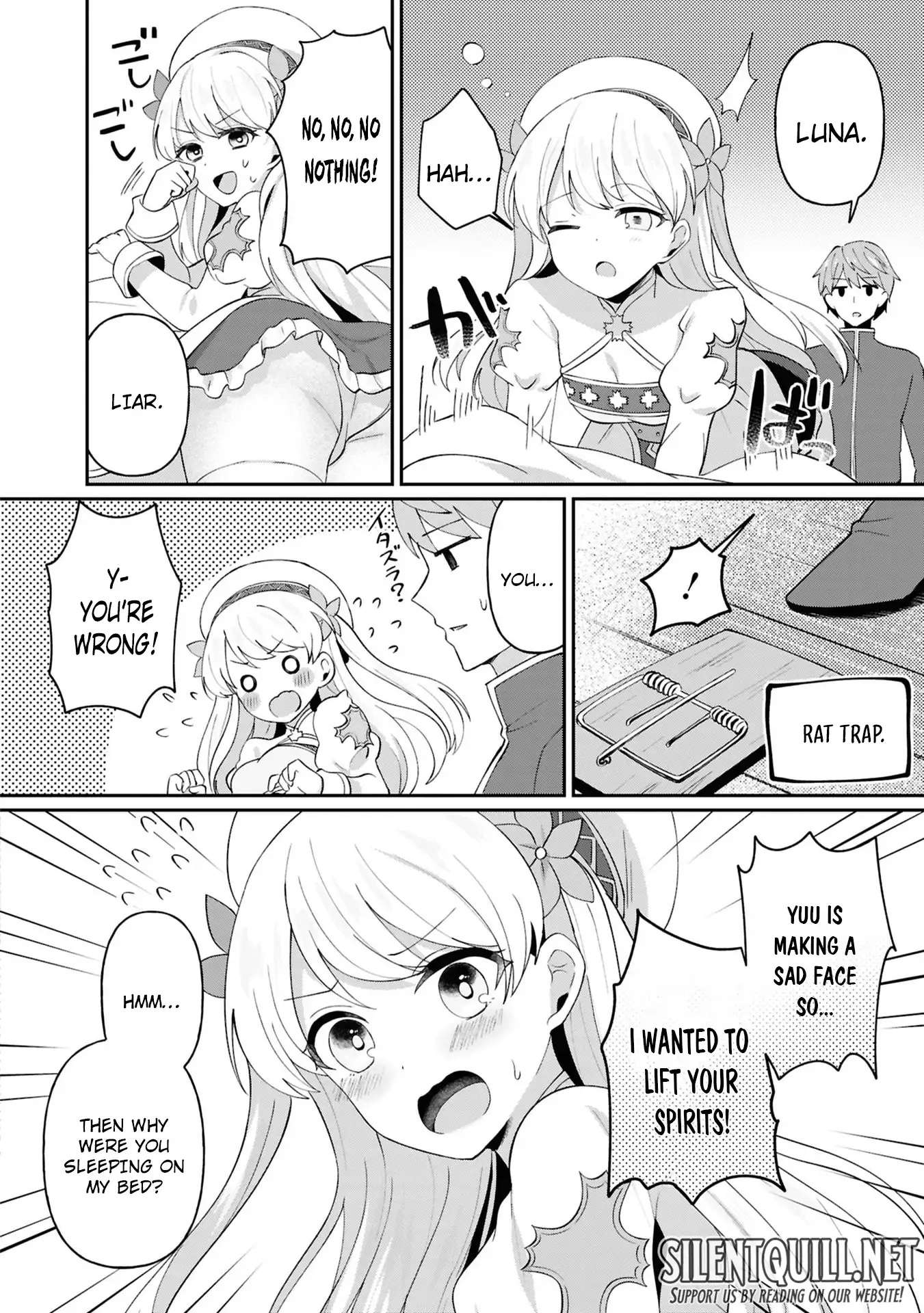 Shoki Machi kara Tabidatanai Yuusha no Harem Life: Yuusha-sama, Compliance-teki ni Out desu! Chapter 1 page 36 - 